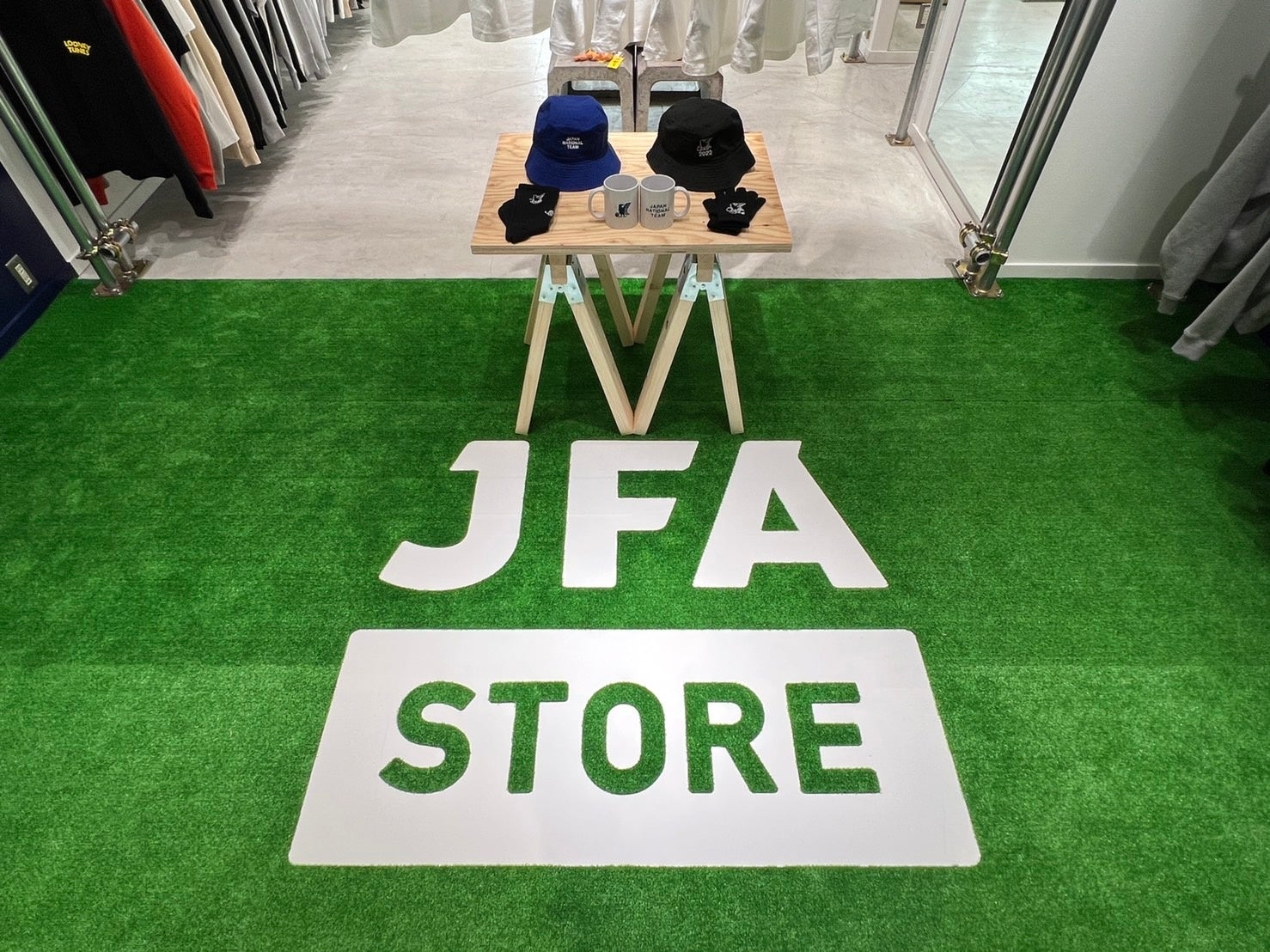 JFA STORE」期間限定 POP-UP STORE @渋谷パルコ3階 YEN TOWN
