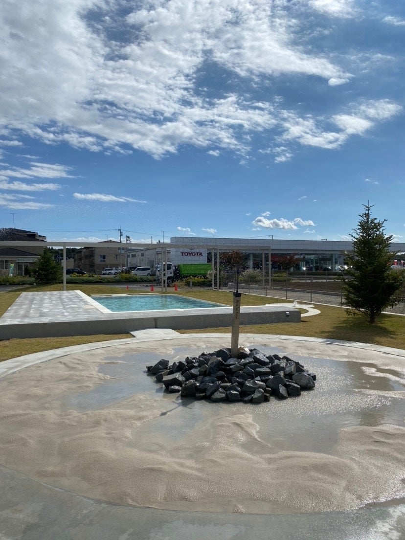 アート作品「水の砂漠」