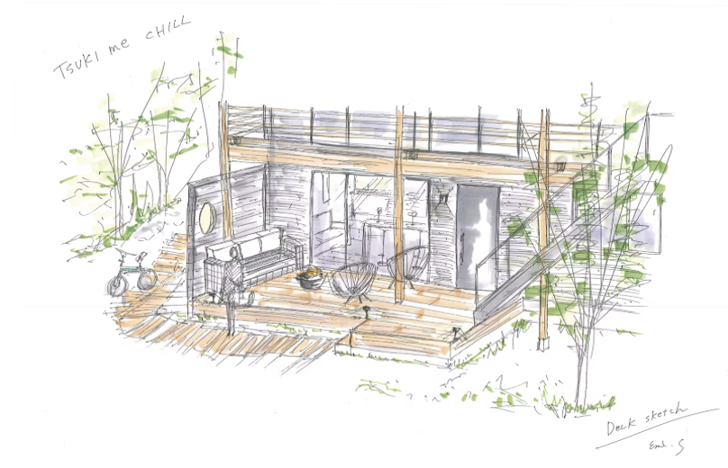 お月見専用デッキイメージ