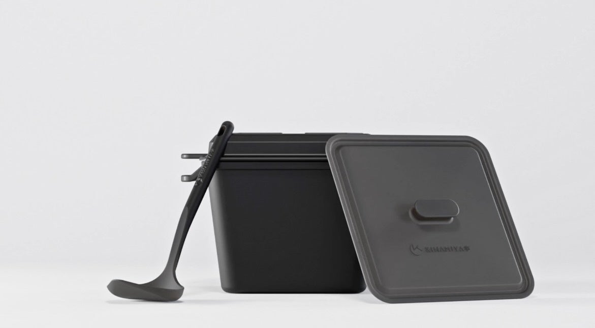 万能タイプの鋳鉄ホーロー鍋「COOK-X」のセット内容