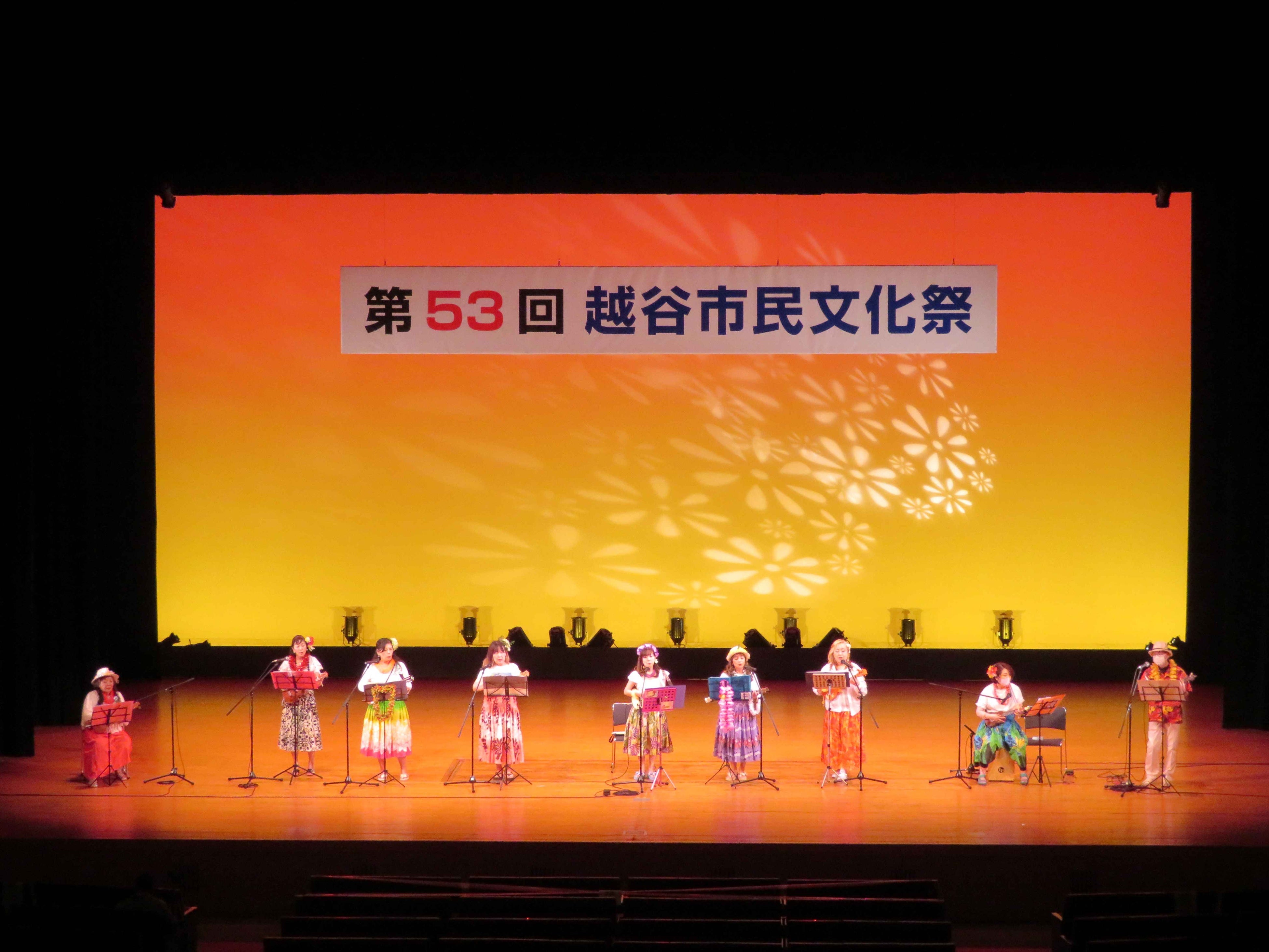 過去のステージ発表の様子