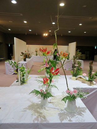 過去の作品展示の様子