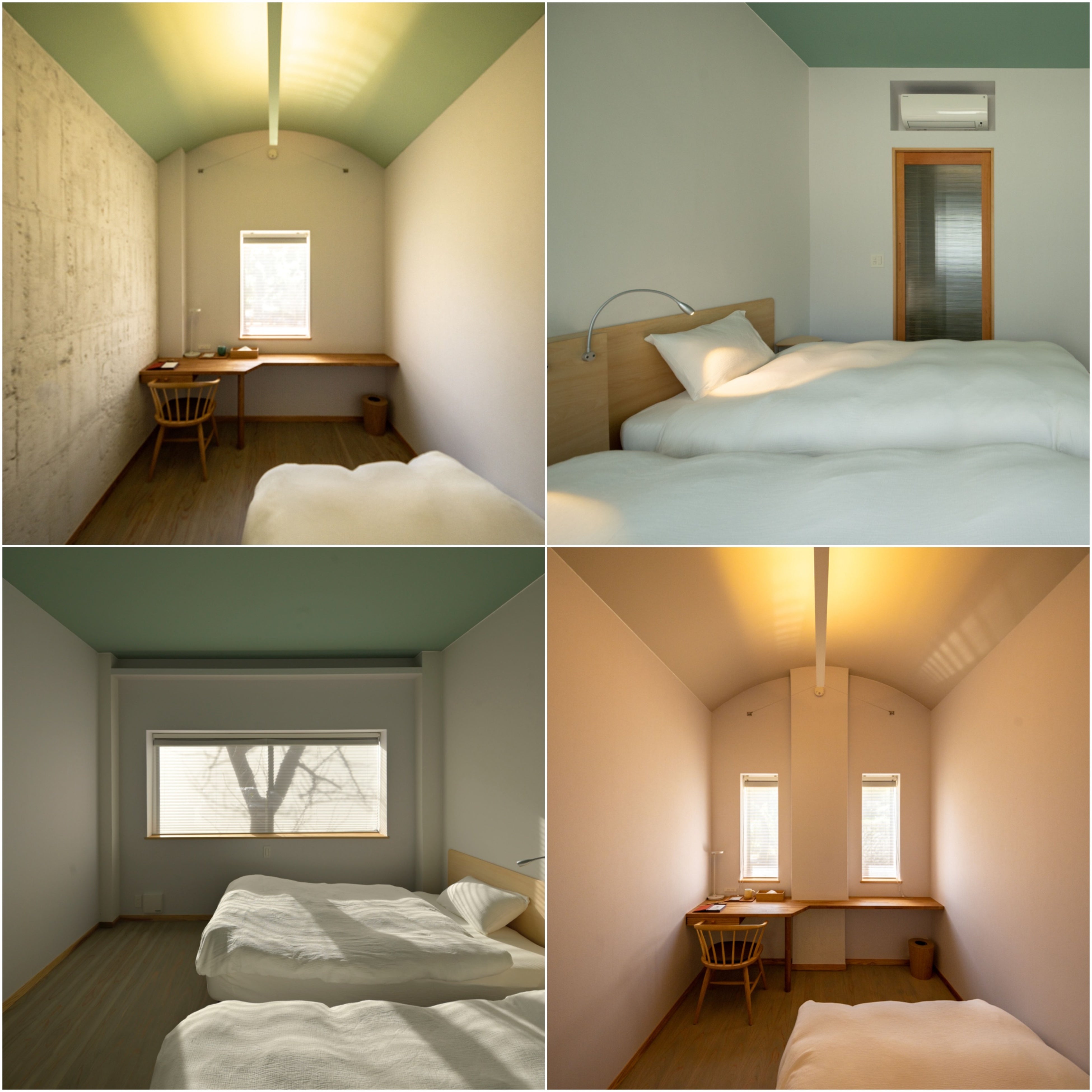 シングルルーム6部屋、ツインルーム1部屋で合計8人まで同時に宿泊可能