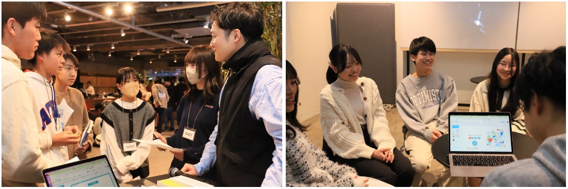 社会人との対話の機会が増えます。自分の考えをアウトプットすることで、面接時に大人と対峙することに緊張しなくなり自信につながります