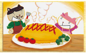 ▲絵本の読み聞かせ番組