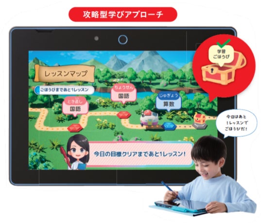 新「進研ゼミ 小学講座」、3月25日より提供開始 “ゲーム×学習”と“人 新「進研ゼミ 小学講座」、3月25日より提供開始 “ゲーム×学習”と“人