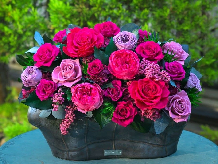 大丸東京店】プリザーブドフラワー専門店ベル・フルール 記念すべき10