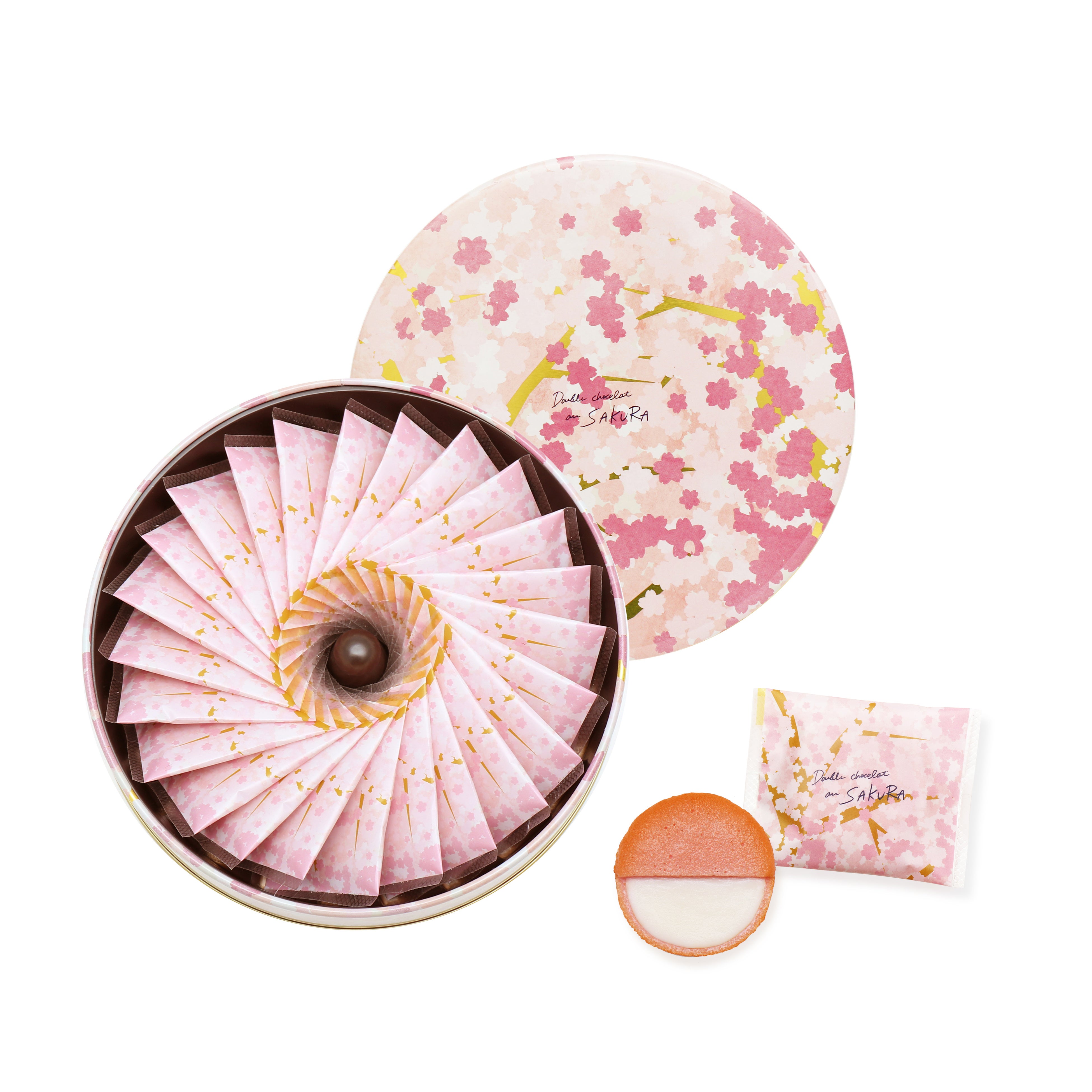 ドゥーブル ショコラ オゥ サクラ 24枚入り
