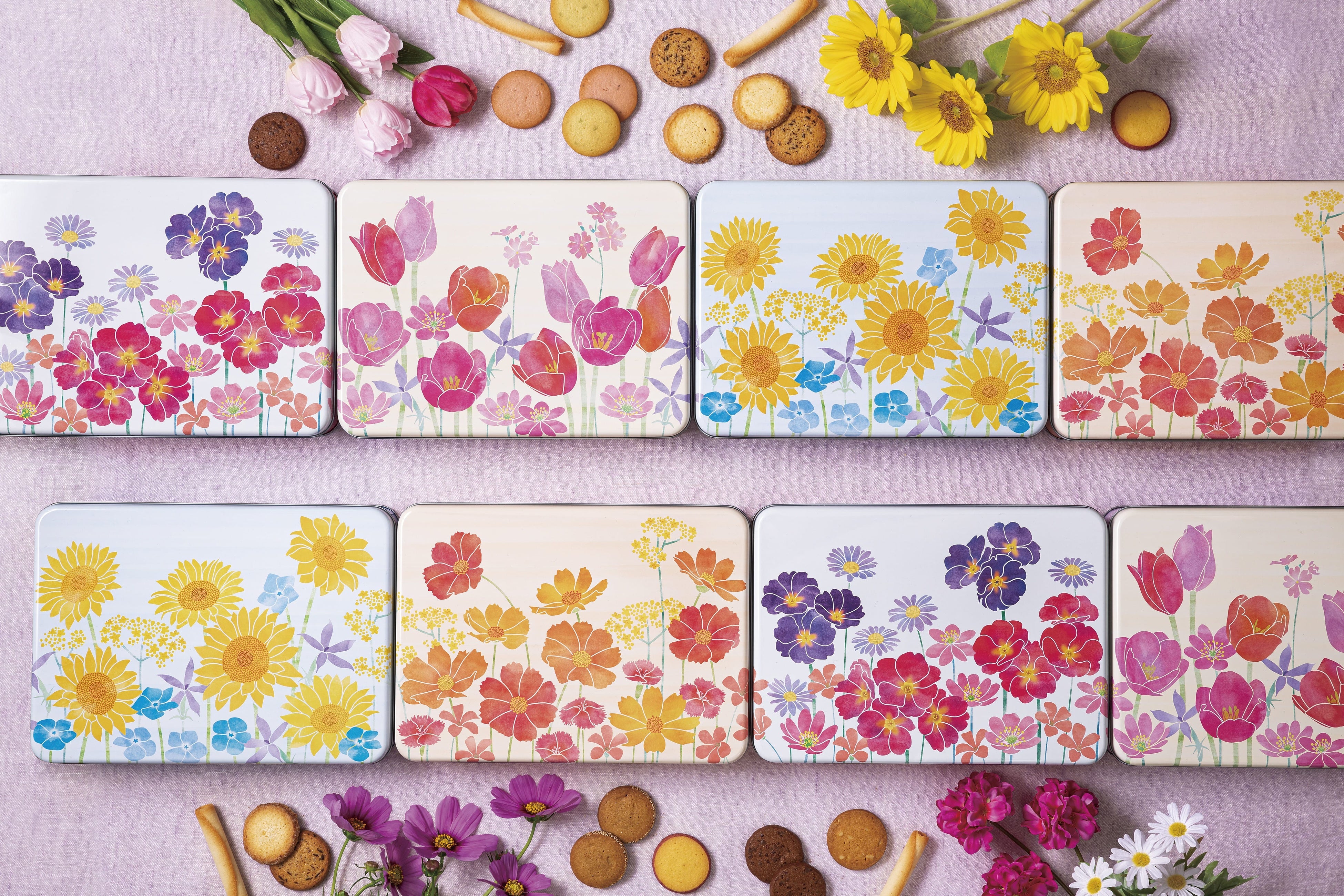 季節のギフト缶シリーズ