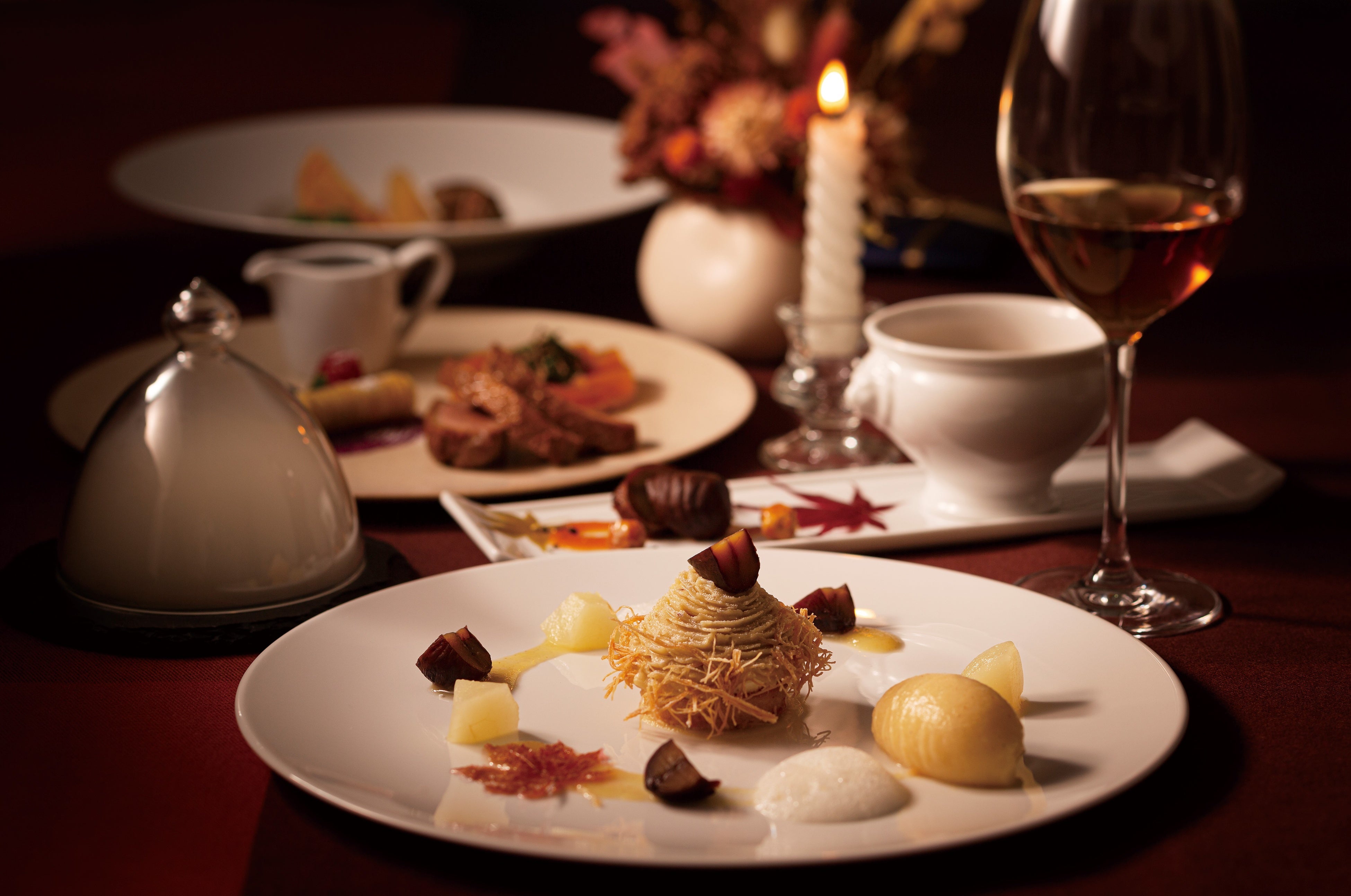 ディナーコース 秋の実り