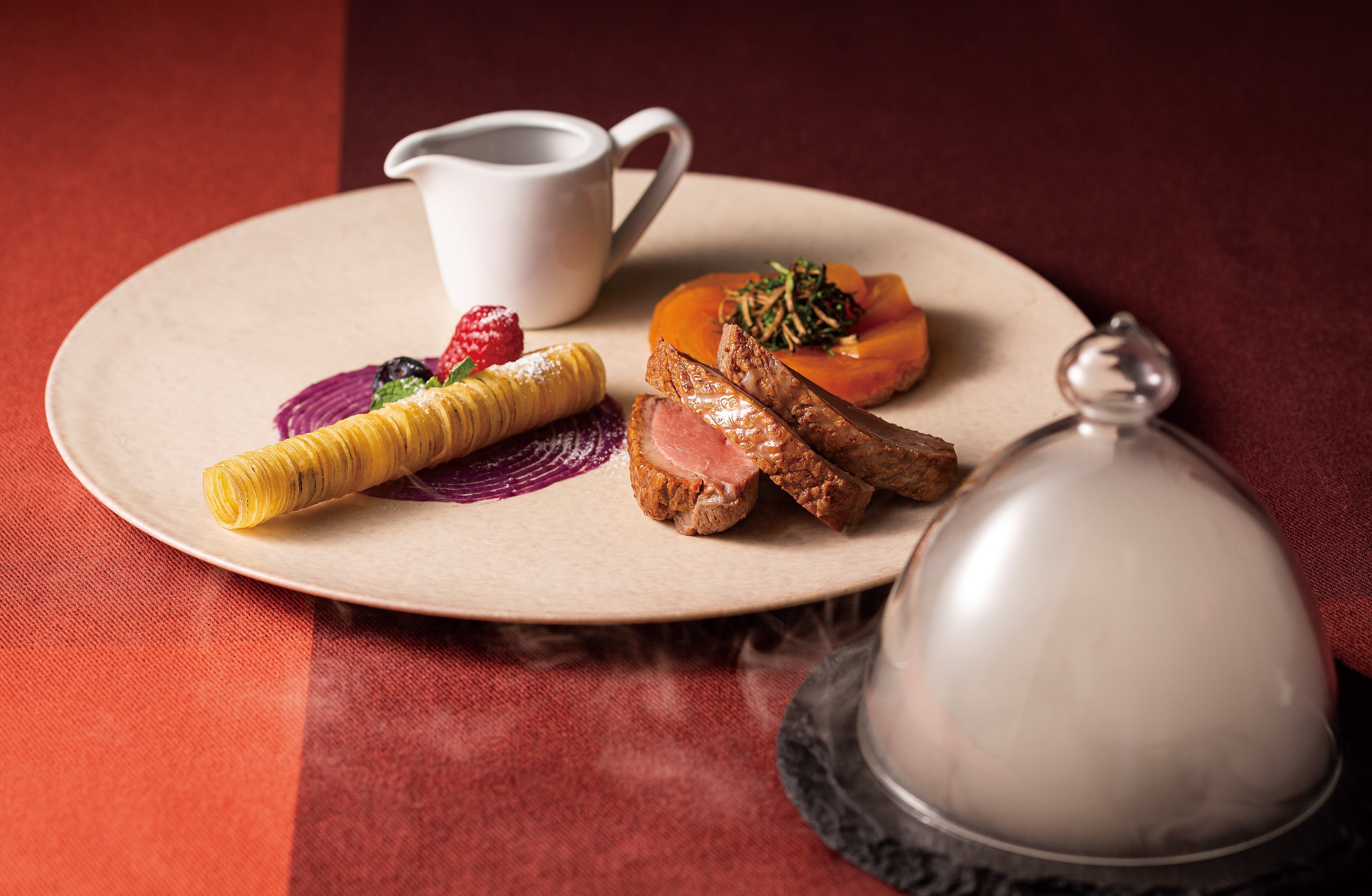 シャラン鴨の燻製ロースト