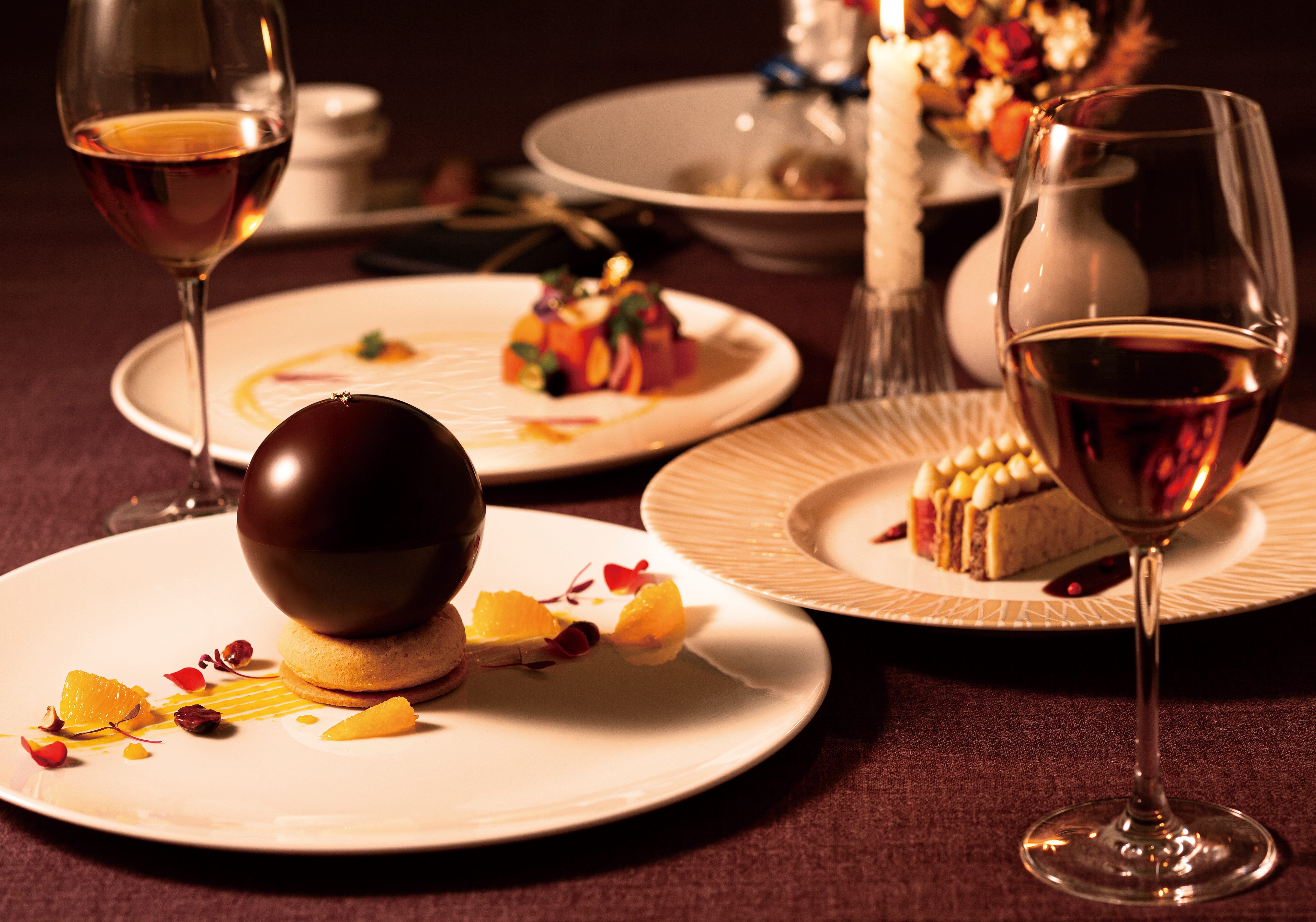 ディナーコース 冬の恵み