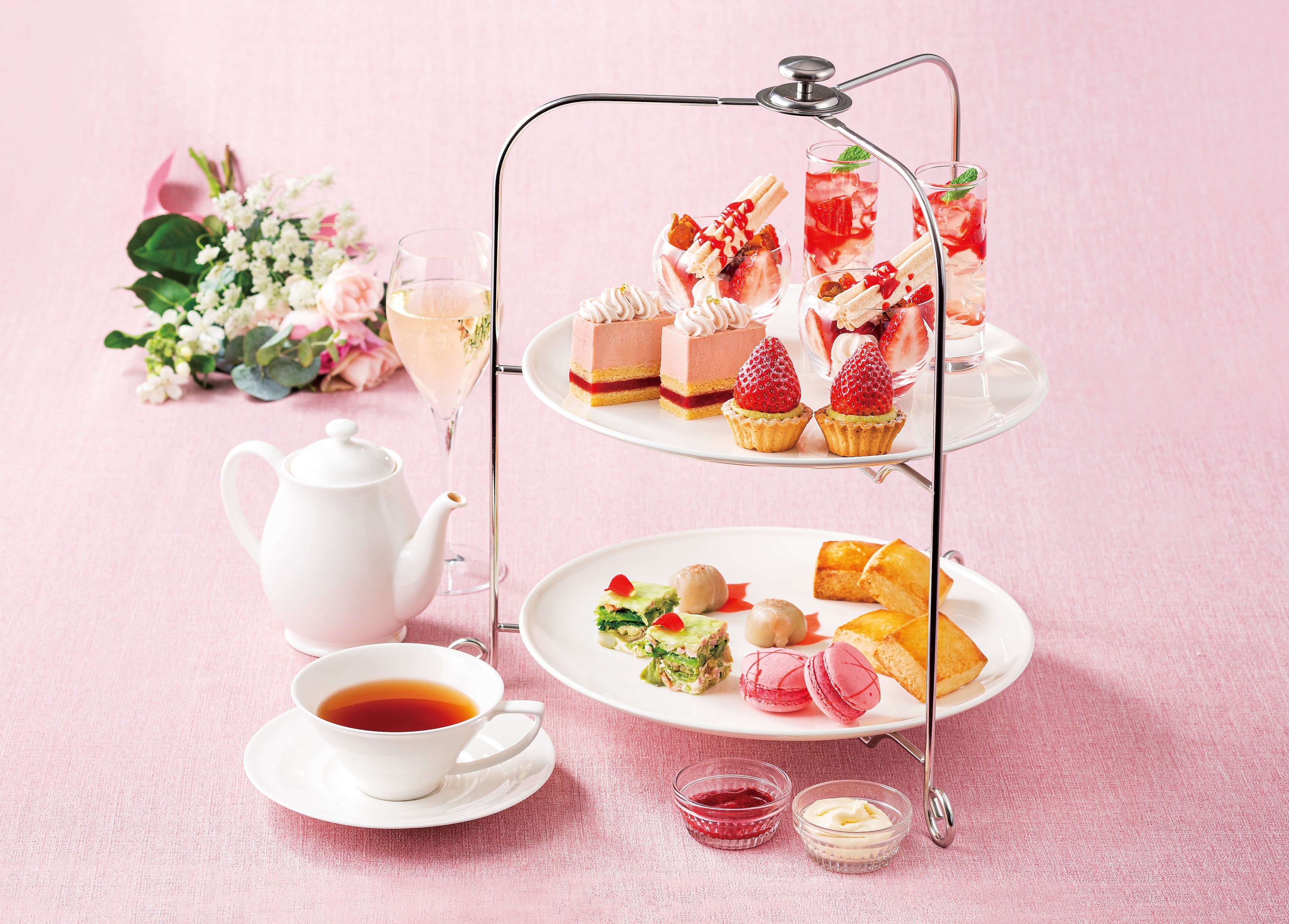 ブルー・ブリック・ティーセット～春色テラスのティータイム～&nbsp;