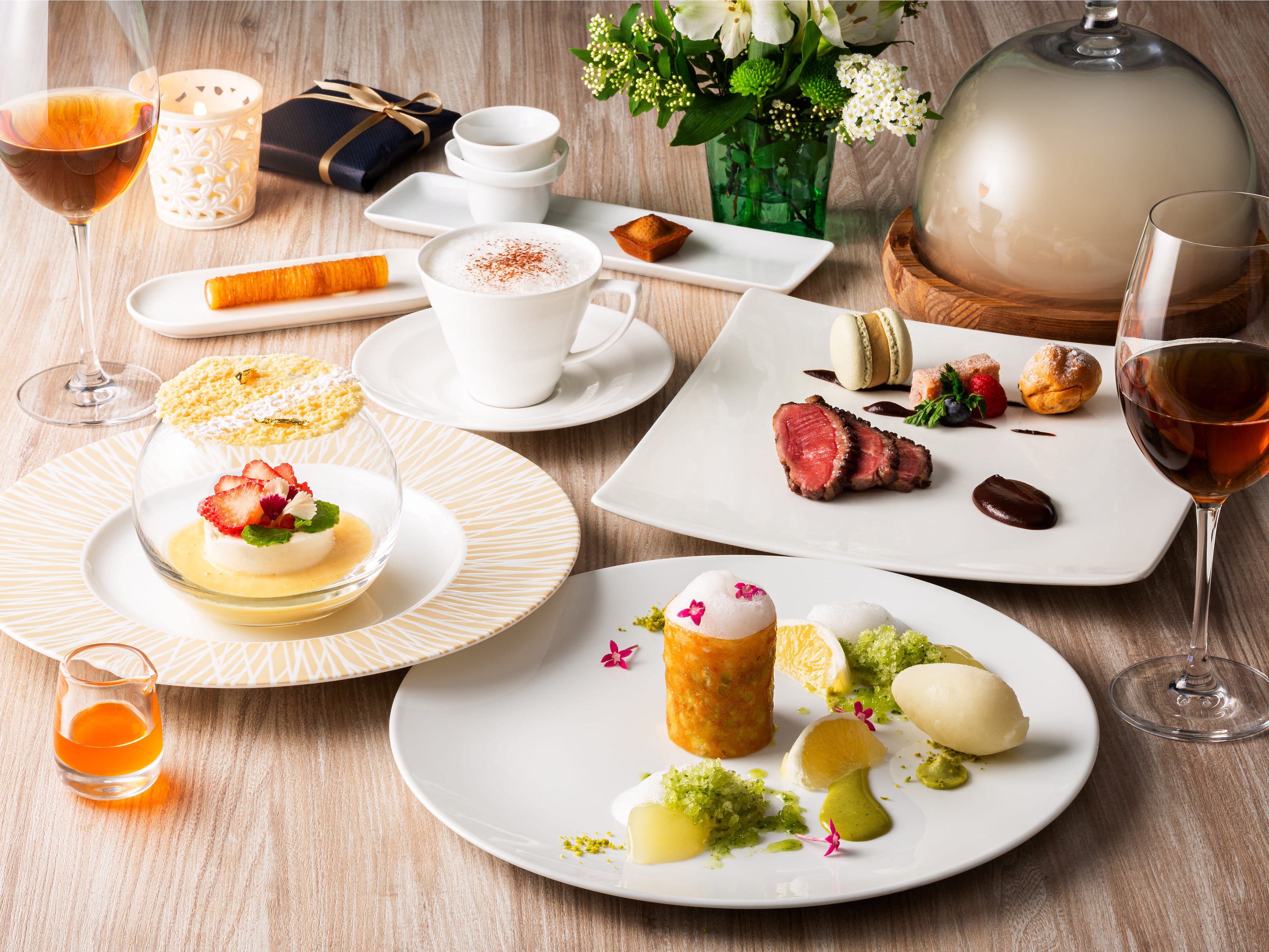 ディナーコース”初夏の香り”