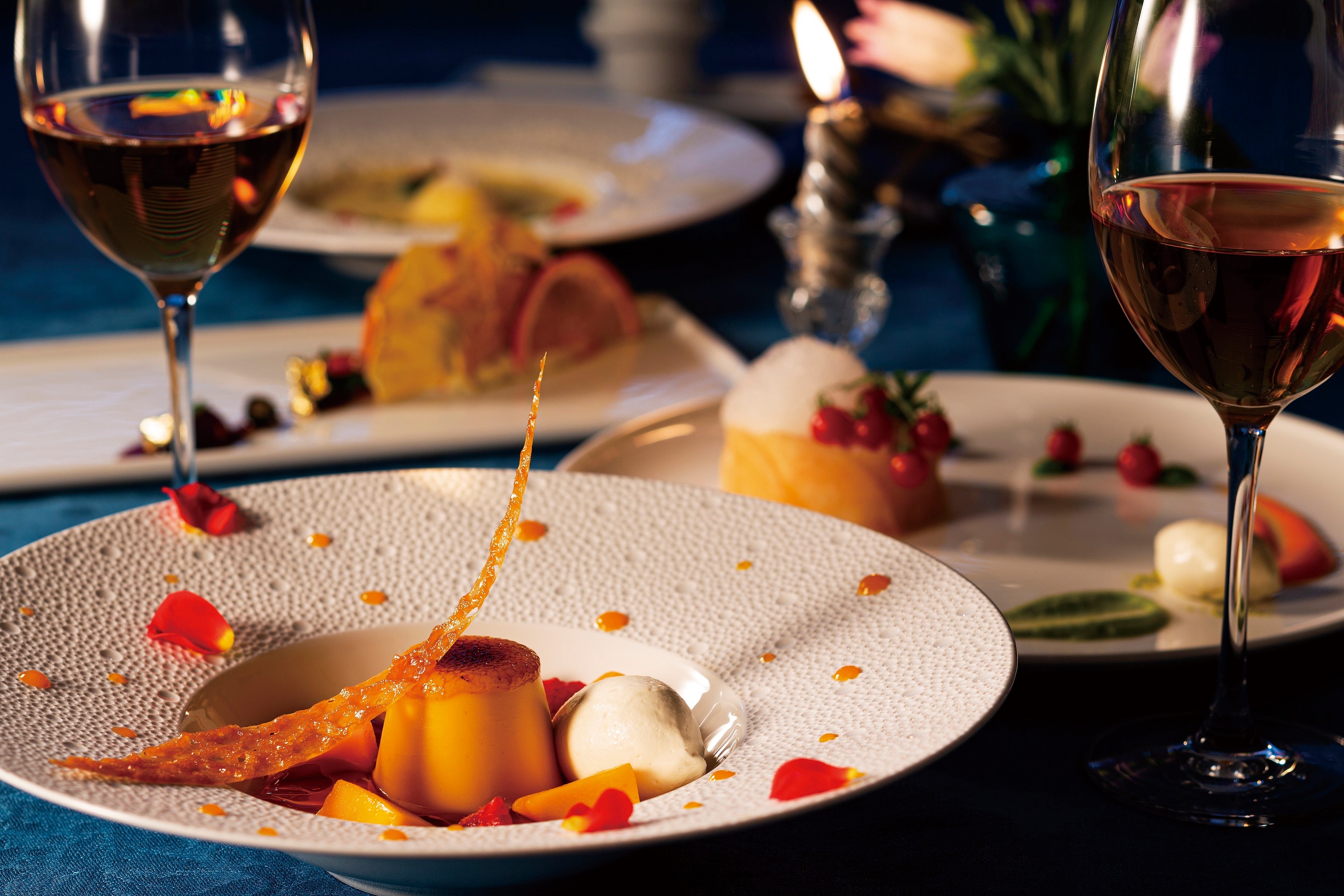 ディナーコース”夏の涼味”