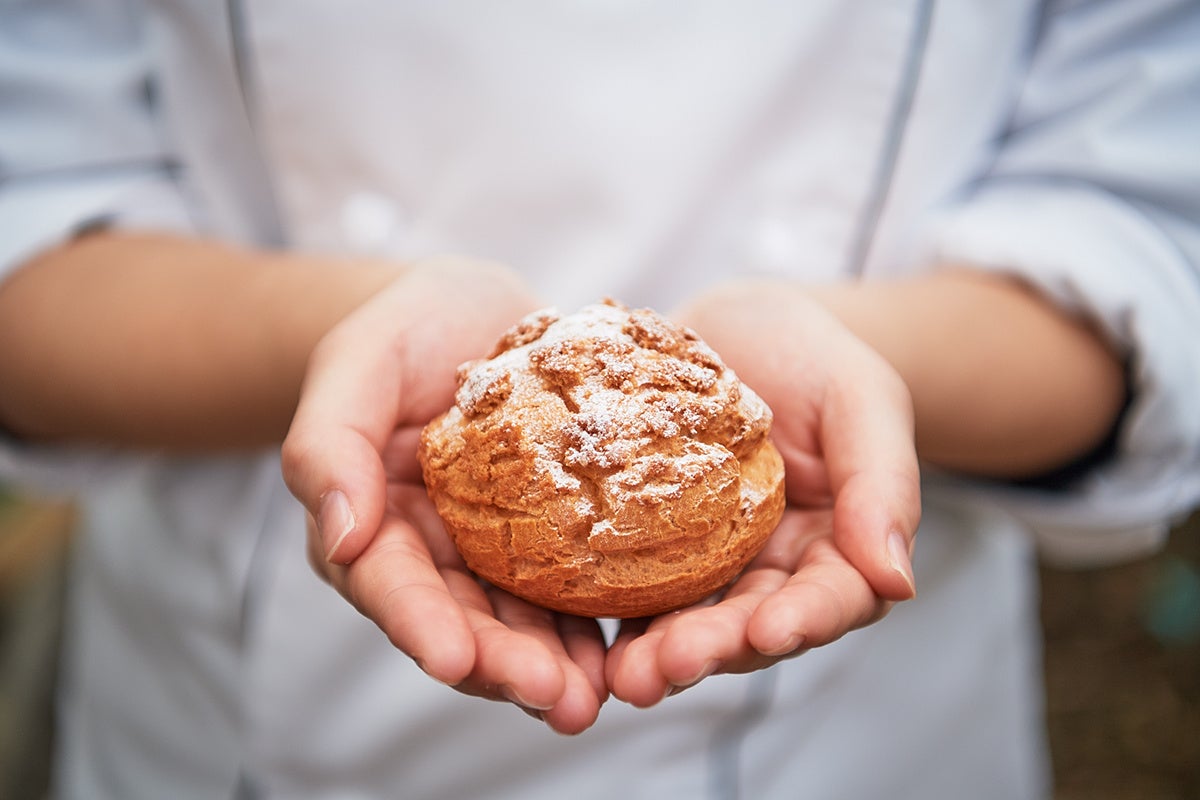 ヨックモックの手作りクッキーシュー ～薫る八丈フルーツレモン～