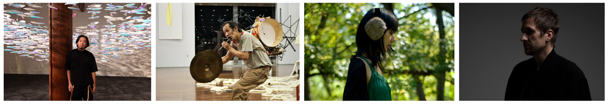 左から、小松宏誠、西原尚、Sawako、Corey Fuller