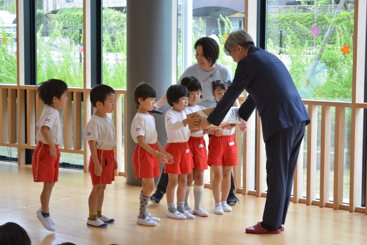 プレゼントの様子