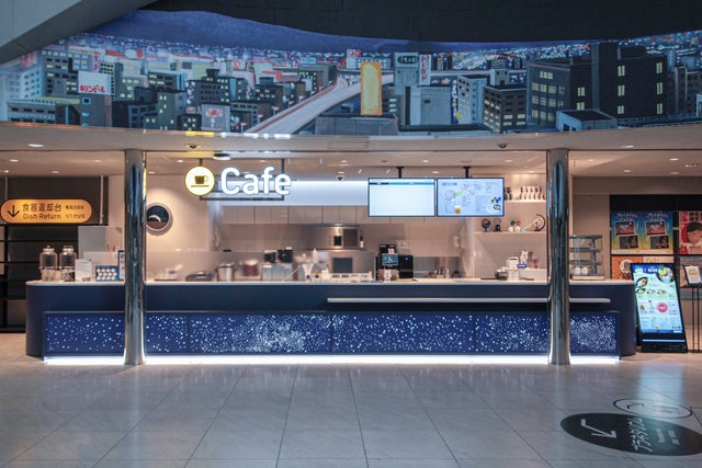 大阪市立科学館カフェ 星空カウンター
