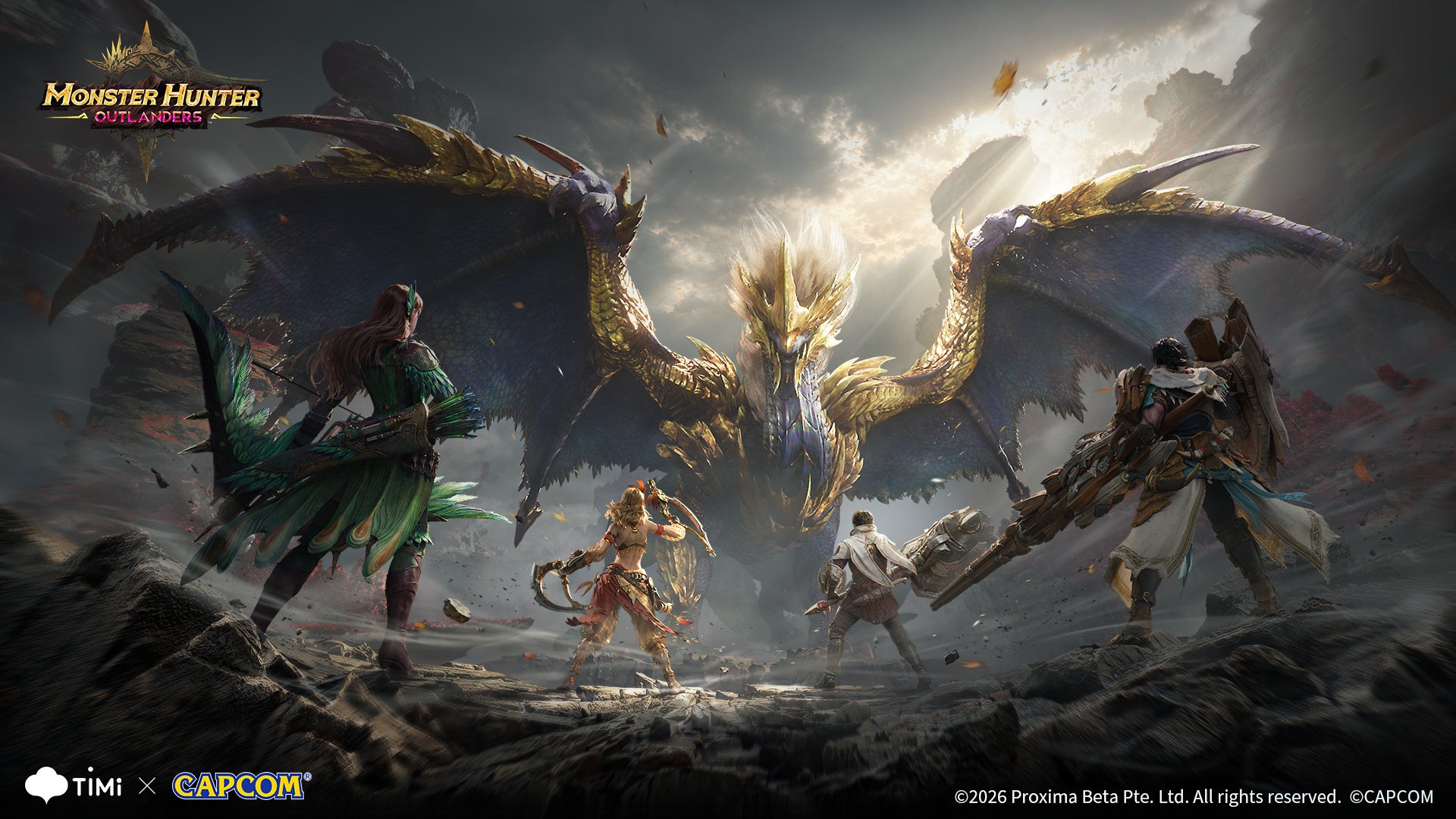 モンハン新作『アウトランダーズ』新古龍ルガ・エアルダ初公開!gamescomで震撼映像 モンハン新作『アウトランダーズ』新古龍ルガ・エアルダ初公開!gamescomで震撼映像