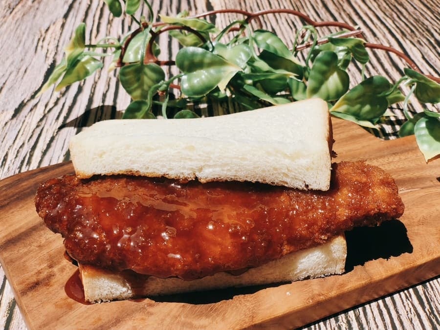 白姫豚ロースカツサンド