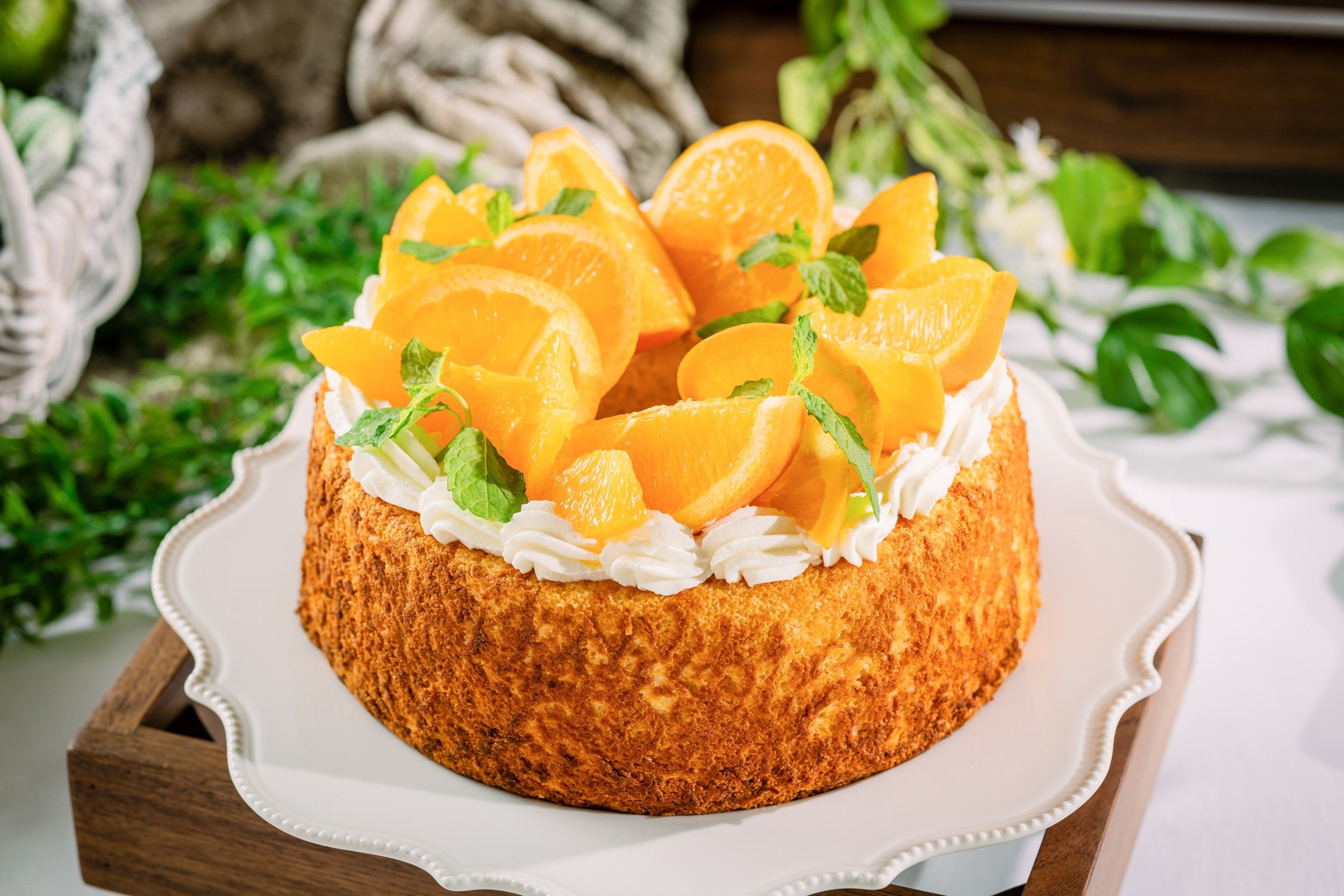 オレンジシフォンケーキ