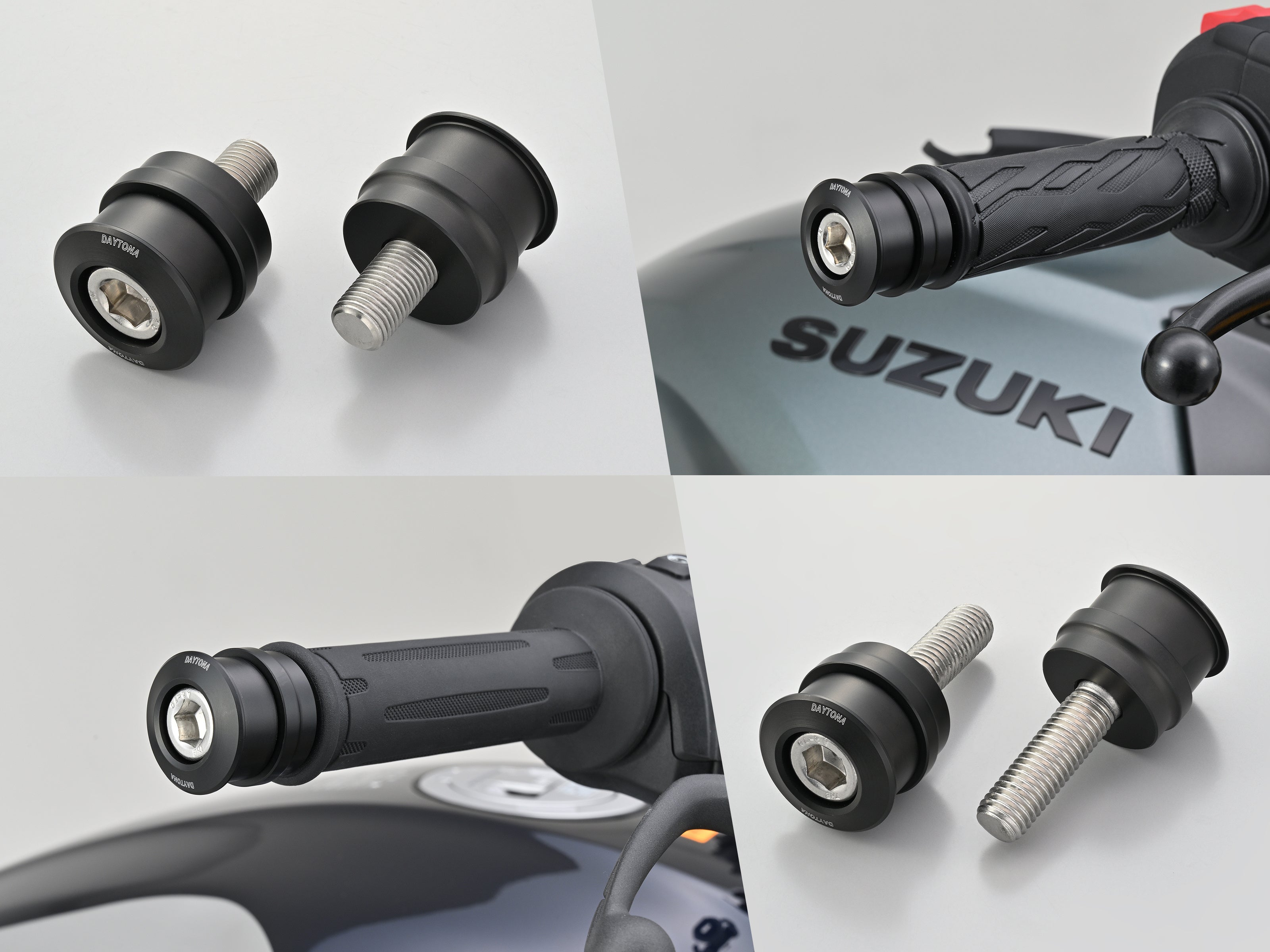 【株式会社デイトナ】純正ハンドル用「バーエンドミラーアダプター」に “GSX-8T/TT/S/R（’23〜’26）・R12/nineT（’23〜’26）” 用が追加！