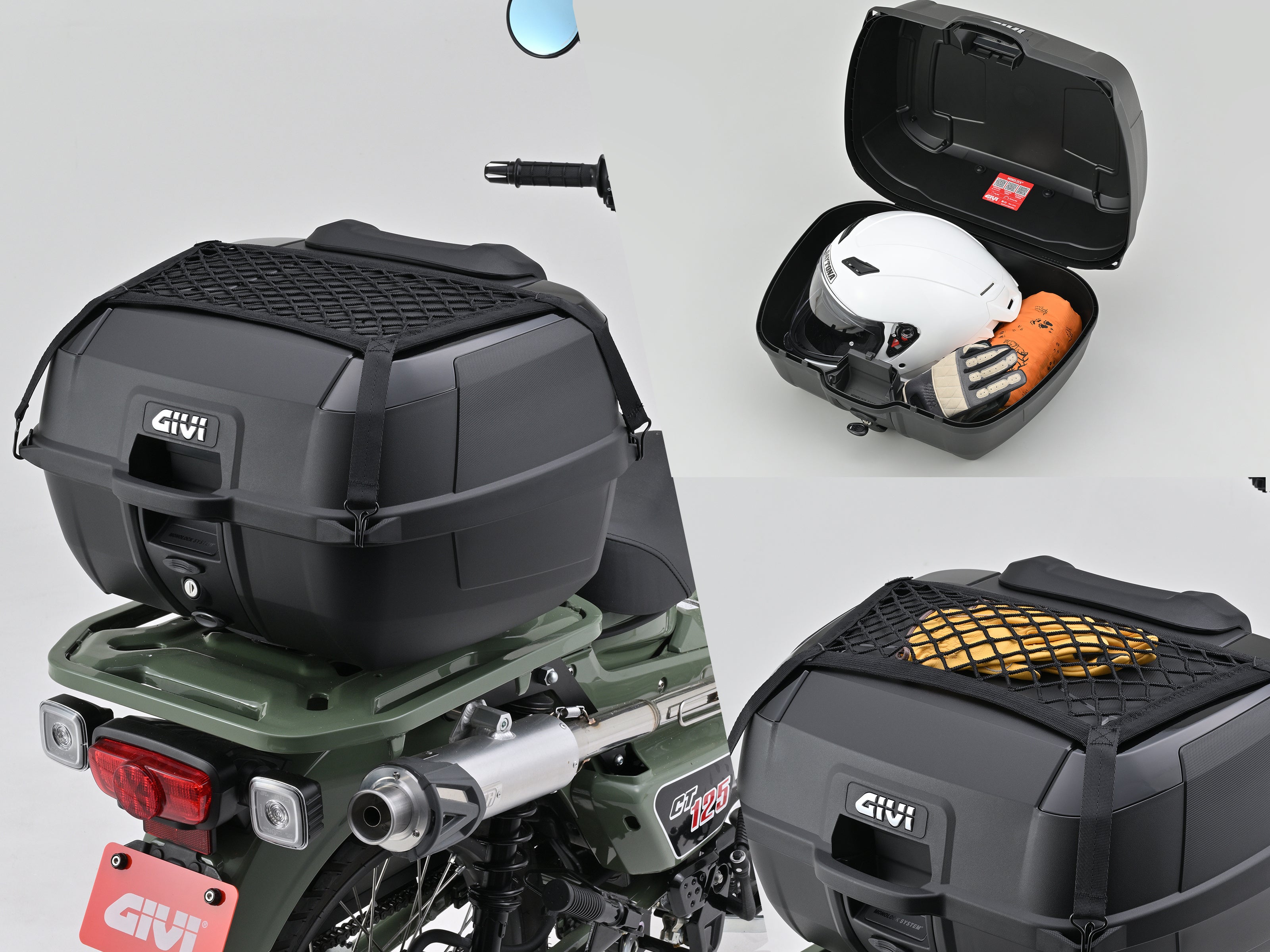 【株式会社デイトナ】通勤・通学に最適な四角い形状のボックス「GIVI B45+」に新色がラインアップ！