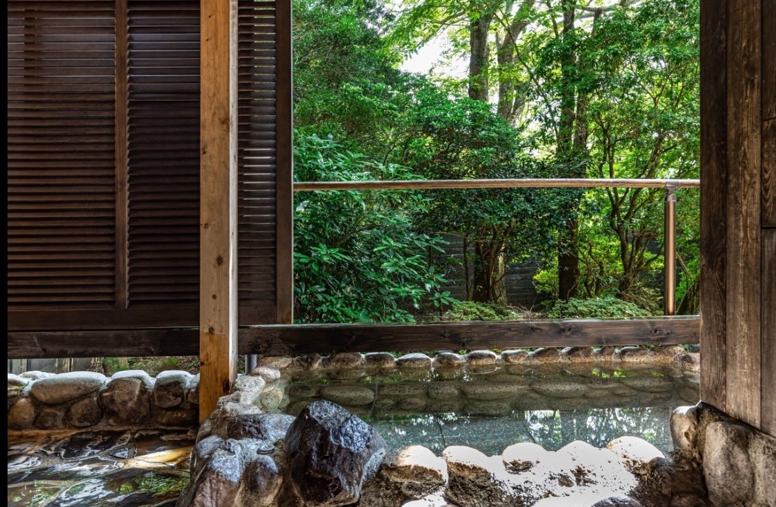 仙石原 品の木一の湯　客室露天風呂