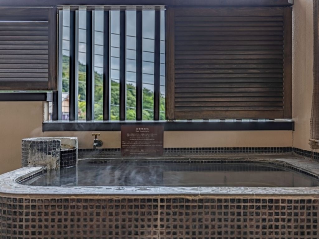 塔ノ沢 一の湯 新館 客室露天風呂