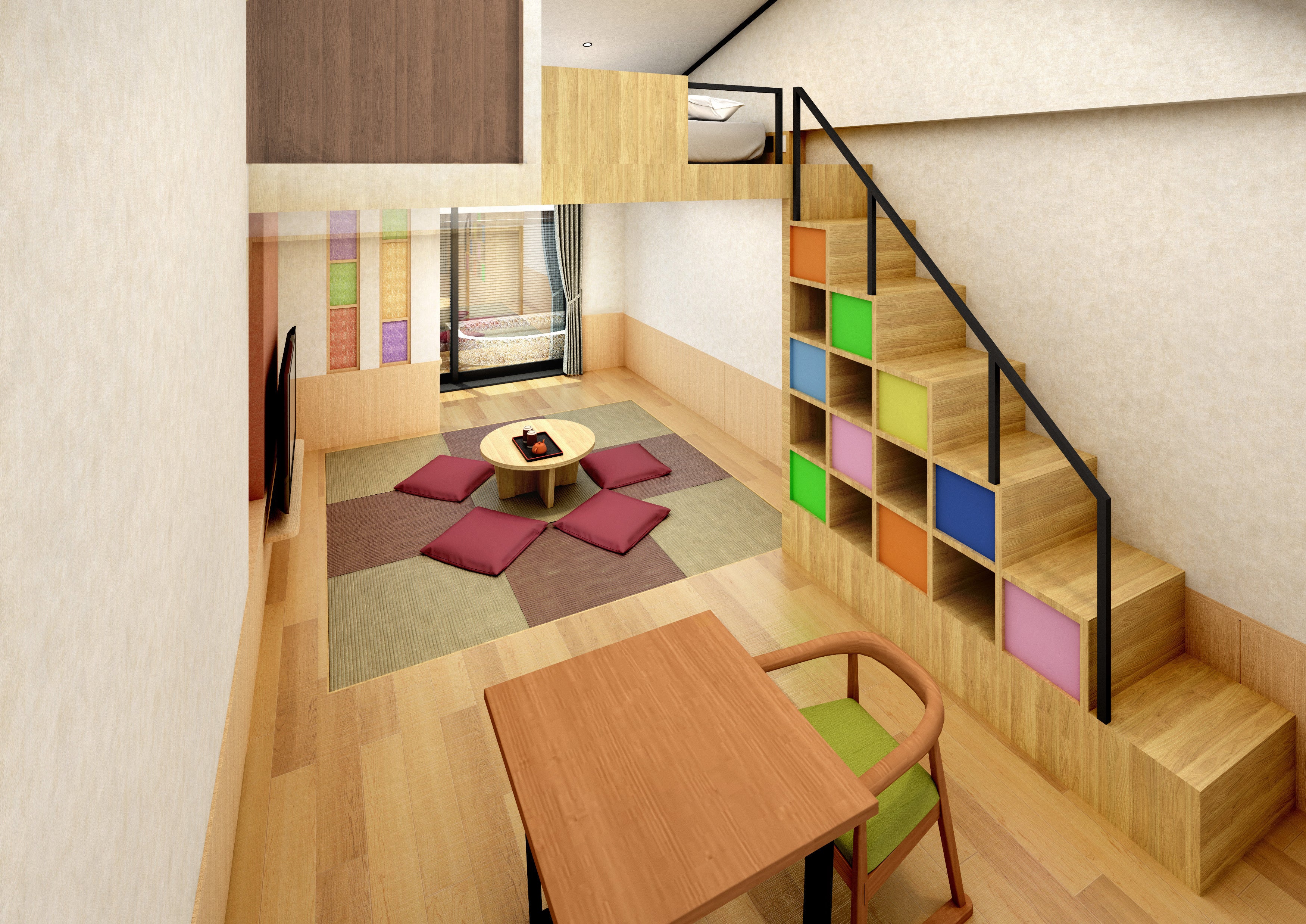 和室タイプのお部屋もご用意