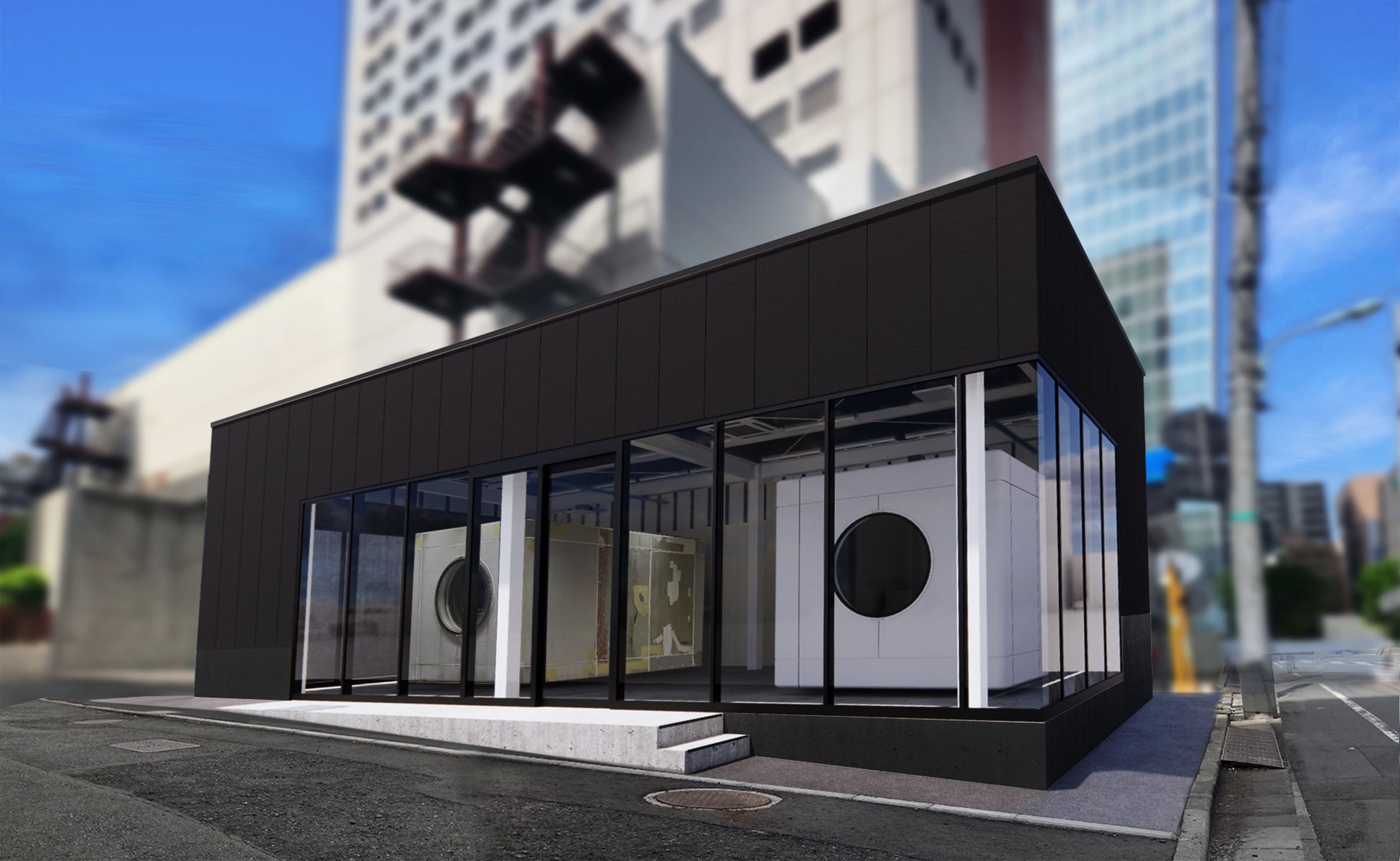 SHUTL外観パース 2023年8月8日付