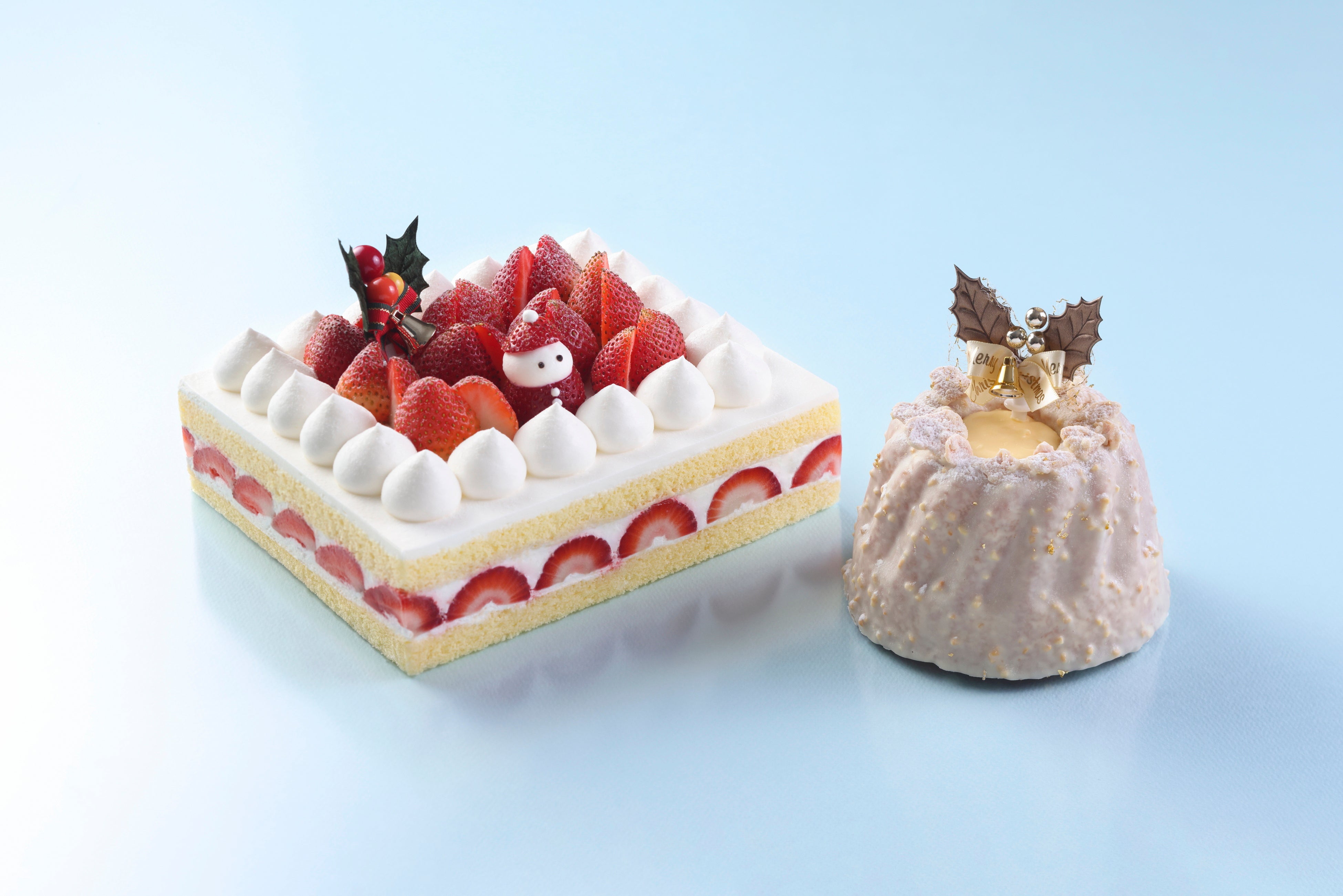 生クリームデコレーションケーキ＆ノエルクグロフブランシュ