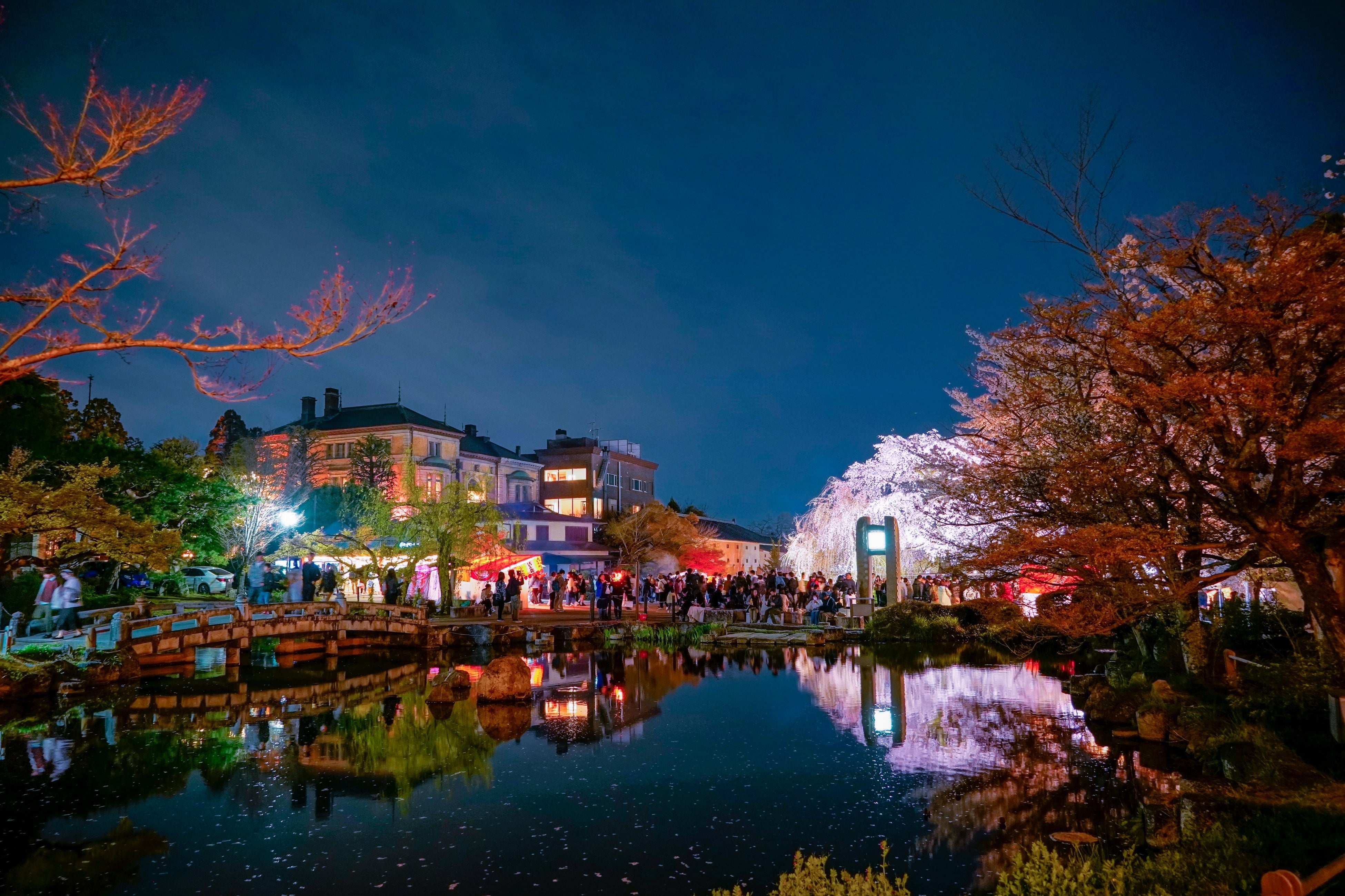 円山公園（夜）