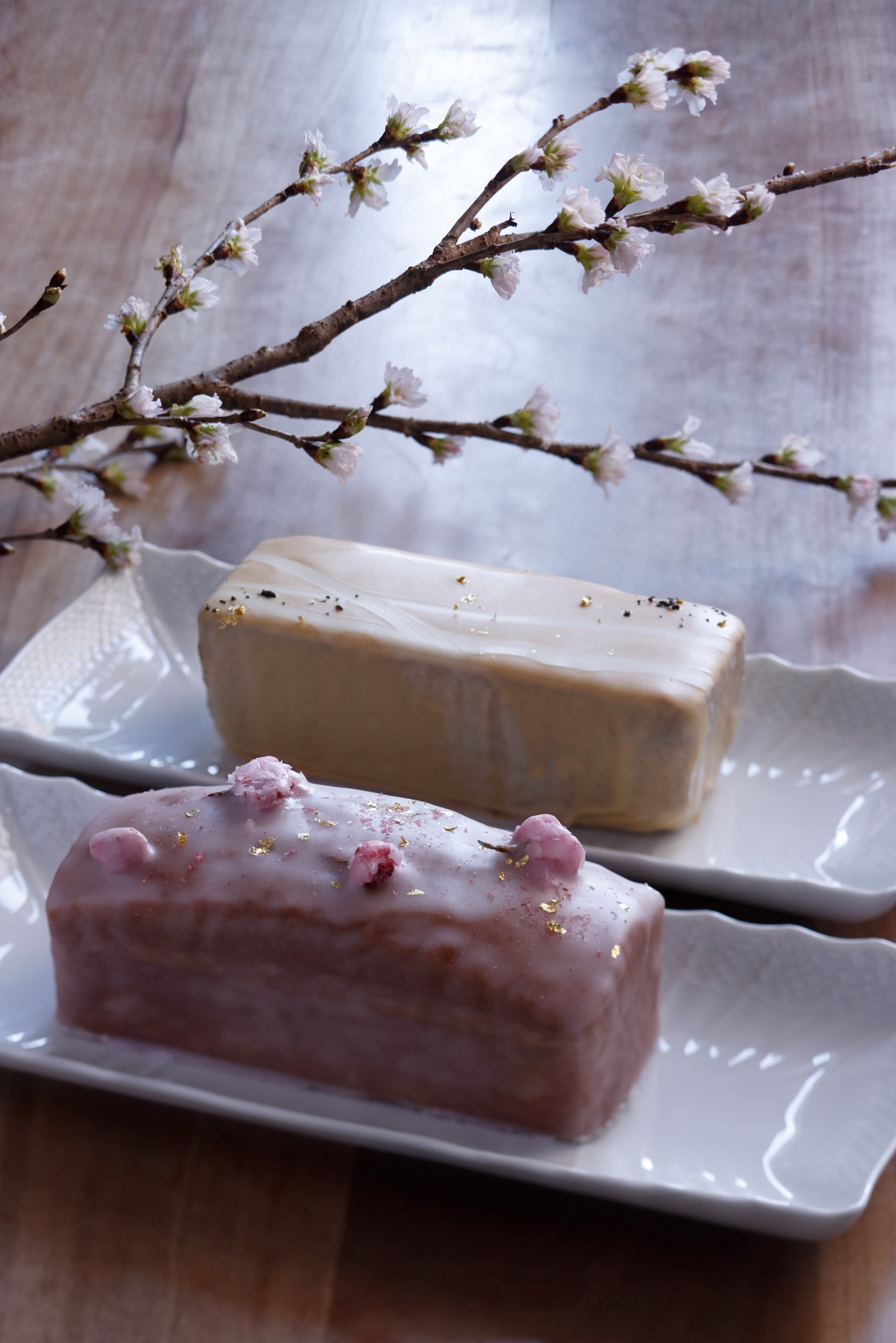 春のパウンドケーキ2