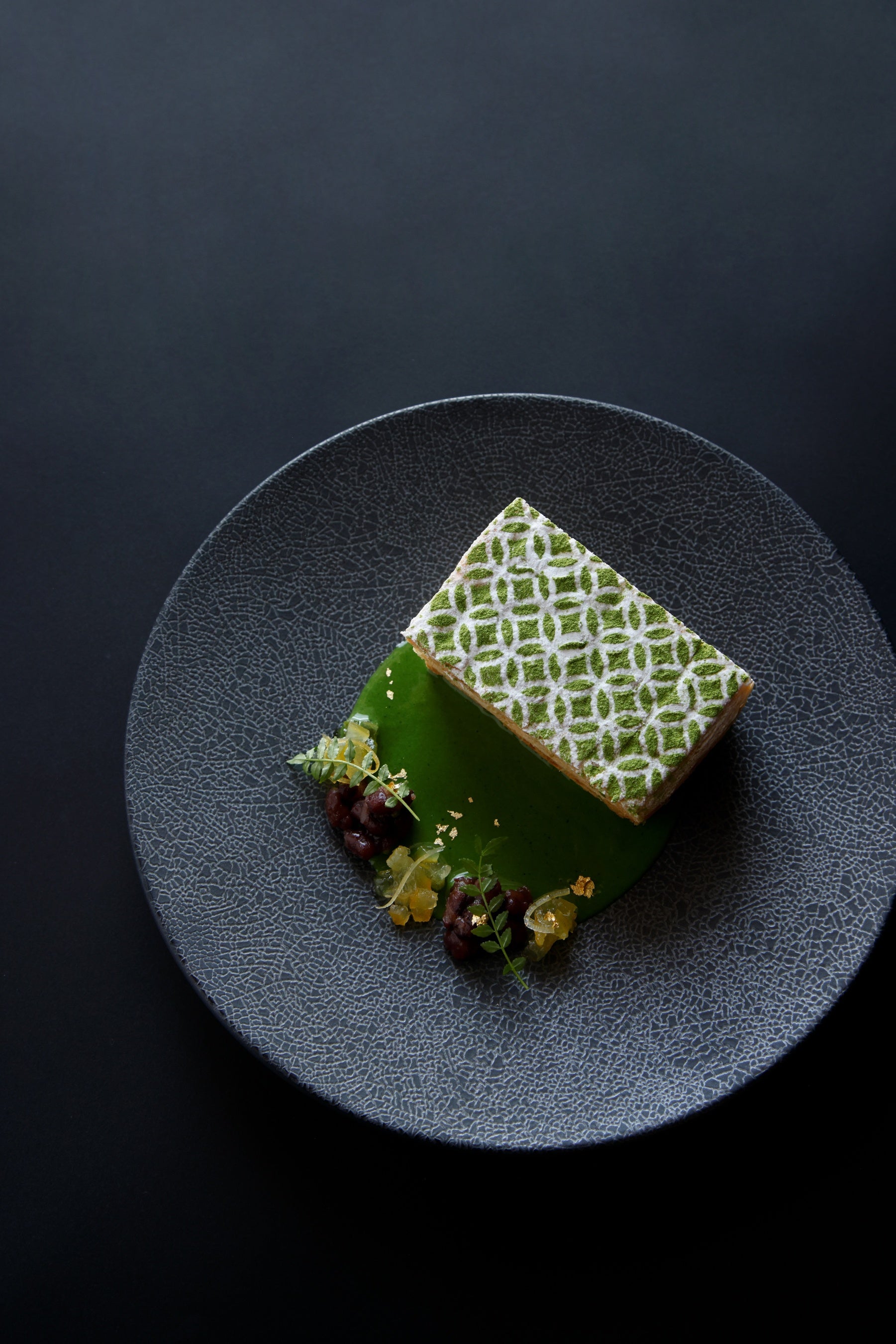 抹茶のミルフォイユ2