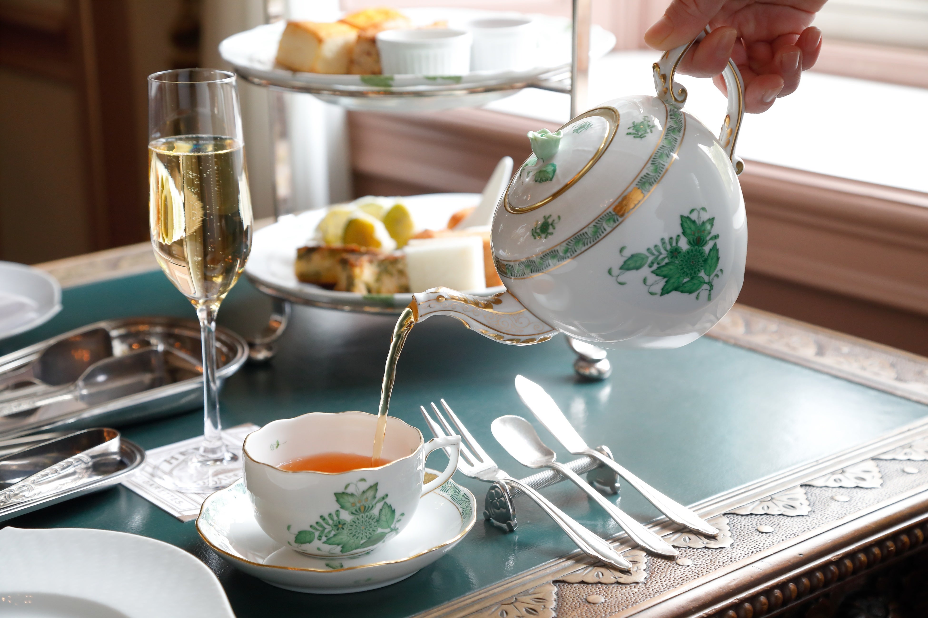 ヘレンドのティーセット