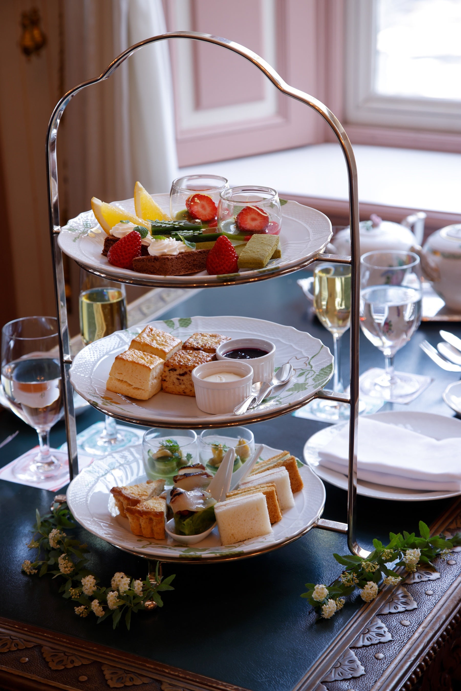 京の新緑アフタヌーンティー4