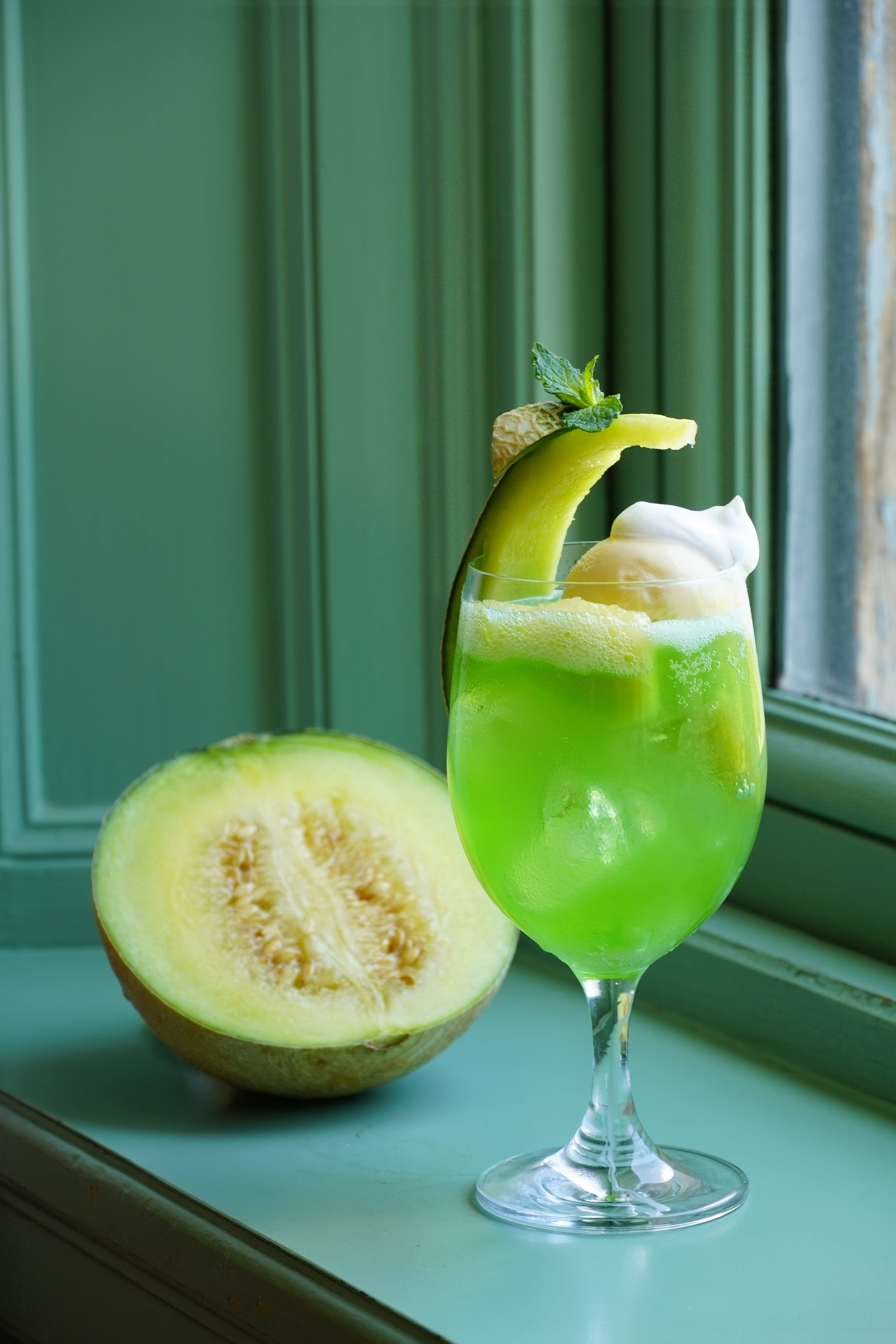 メロンクリームソーダ