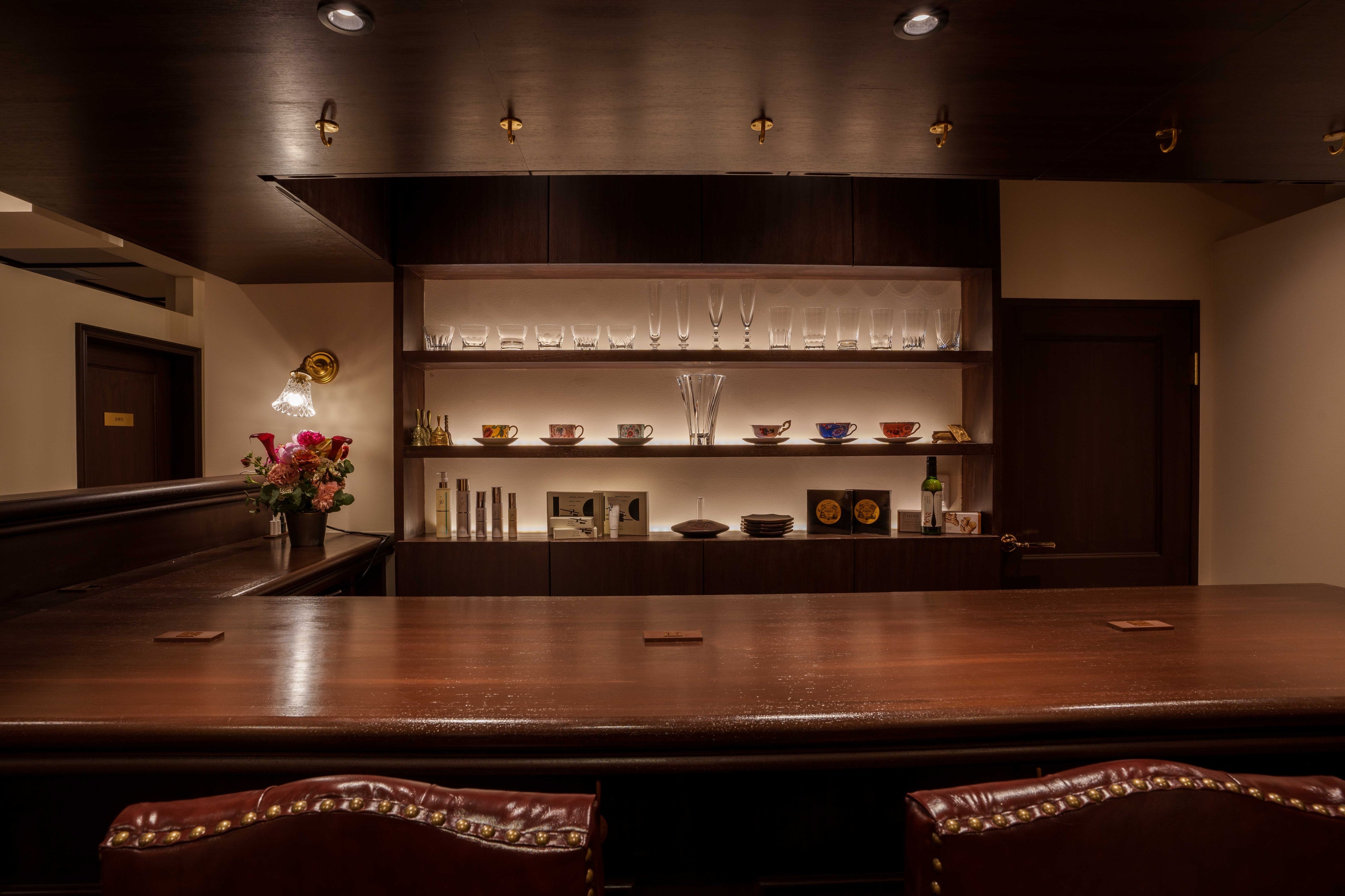 院内の憩いの場「BARカウンター」