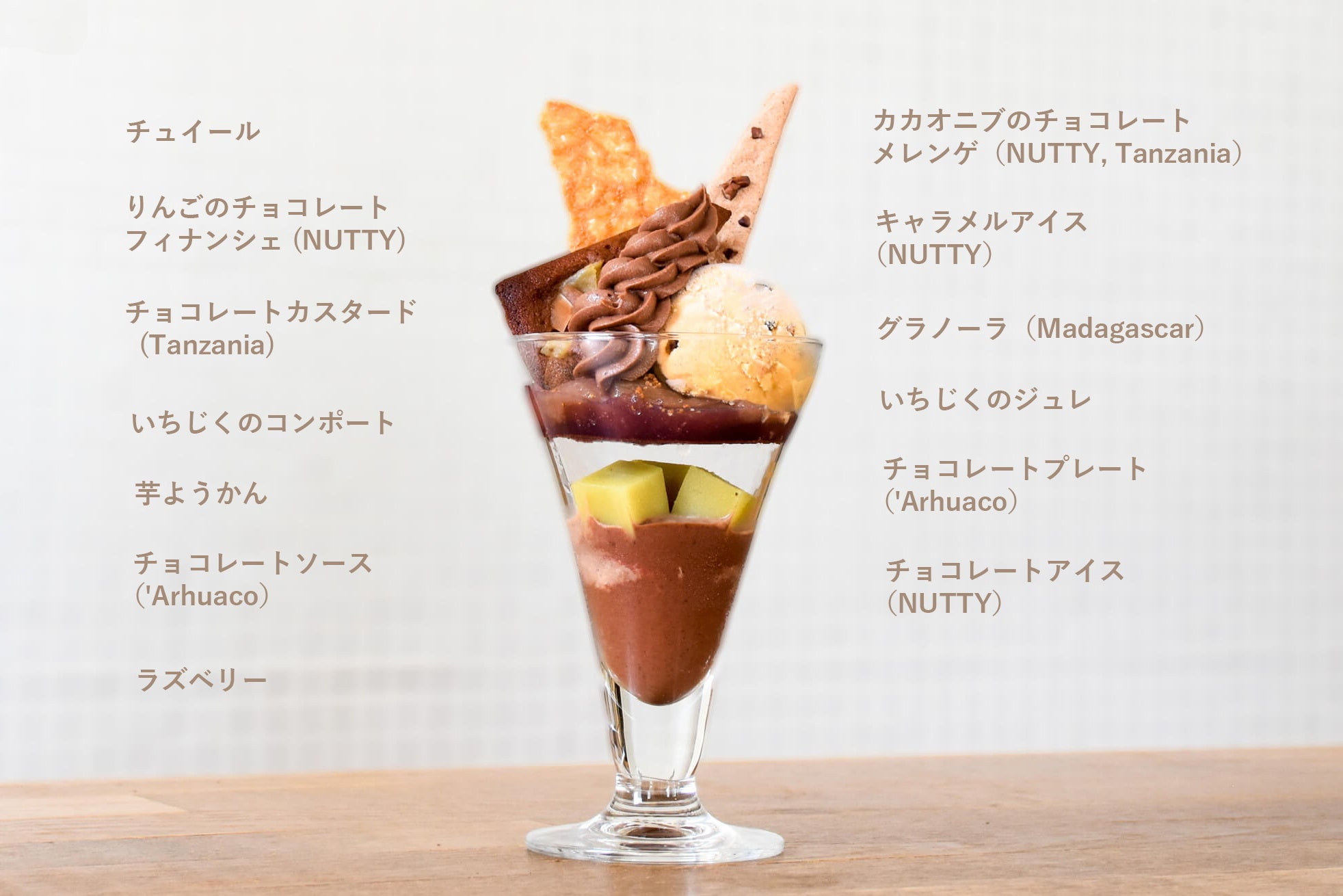 Minimalより、秋の味覚をふんだんに使った秋パフェ登場。さつまいもや