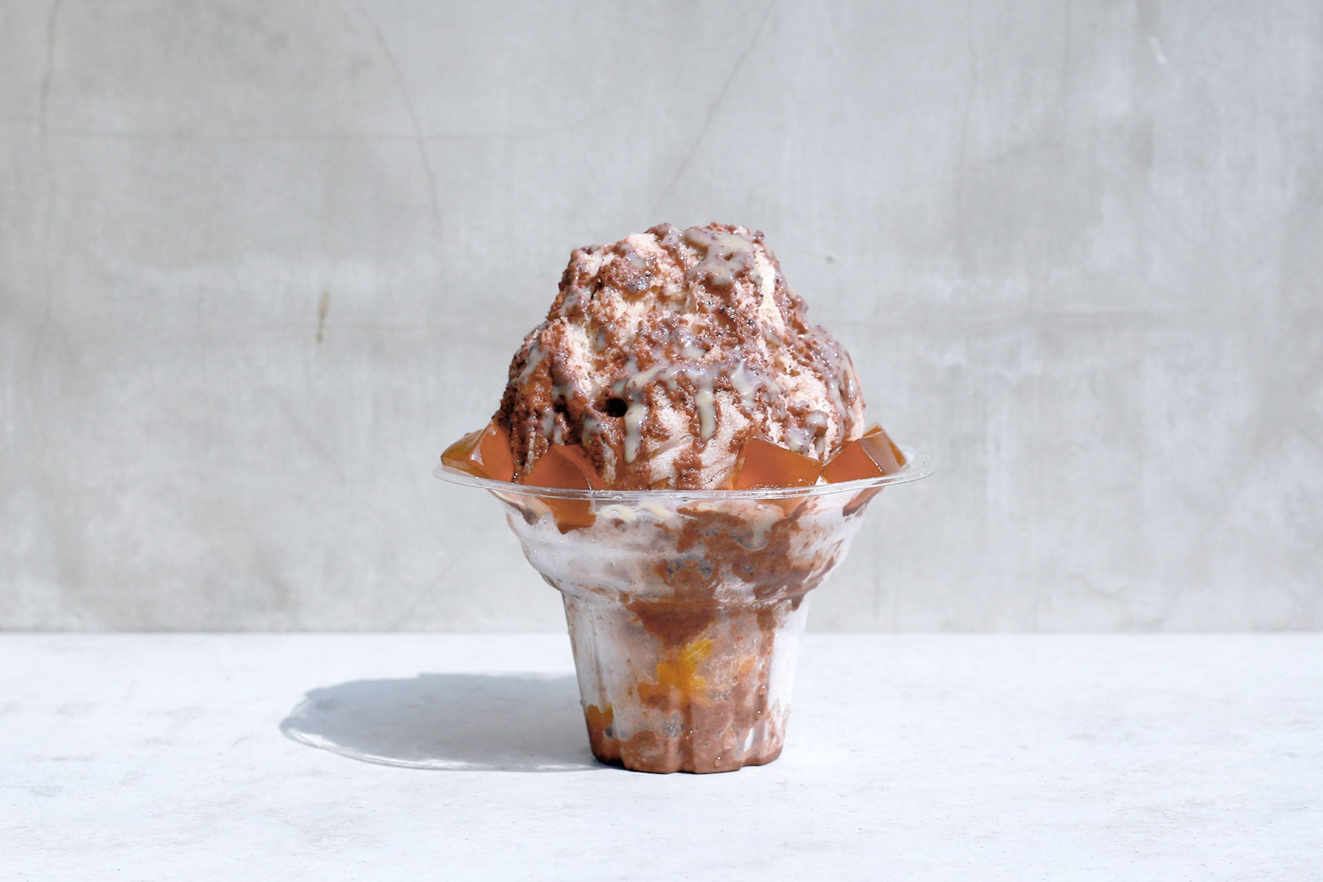 Minimal Chocolate instagrammable shaved ice