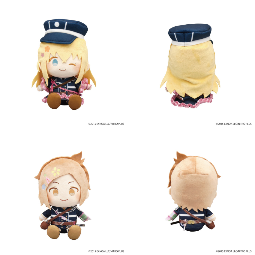 わんぱく！刀剣乱舞』第四弾ぬいぐるみが期間限定で予約受付中