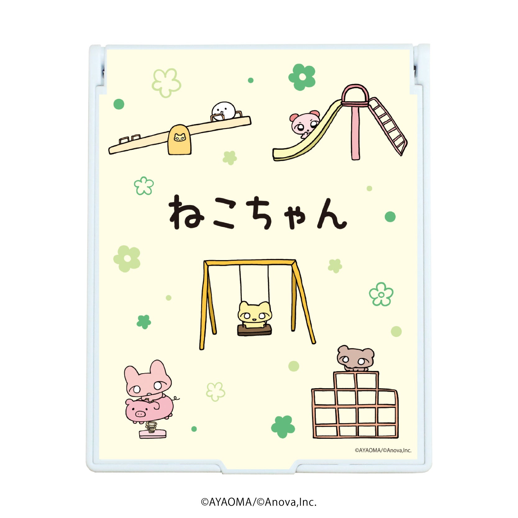 Twitter動画で大人気『ねこちゃん』の描き下ろしイラストを使用した