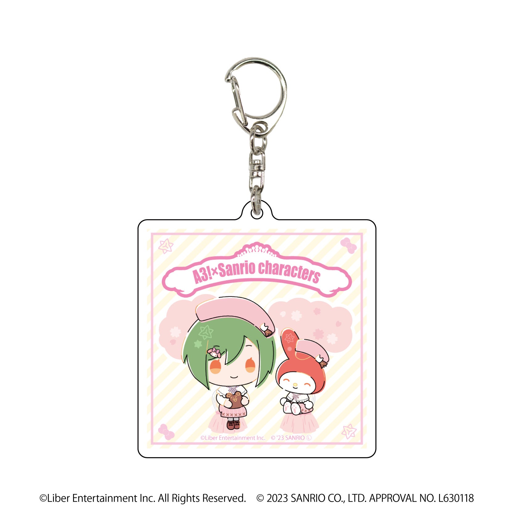 A3! エースリー 缶バッジ サンリオコラボ 夏組 瑠璃川幸 マイメロ A3!×Sanrio characters｜57mm缶デコカバー「A3!×Sanrio