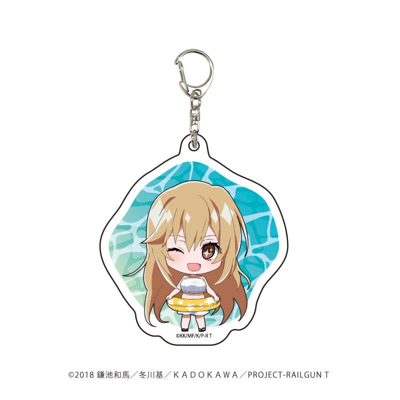 とある科学の超電子砲T アクリルキーホルダー　6種　　缶バッジ食蜂操祈 とある科学の超電子砲T アクリルキーホルダー 6種 缶バッジ食蜂