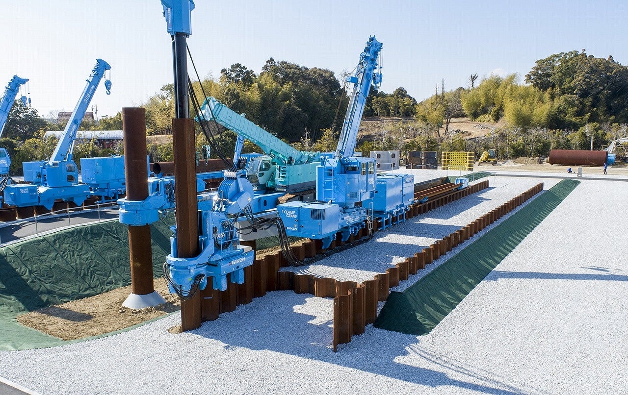 「インプラントロック堤防Ⓡ」を実寸で再現