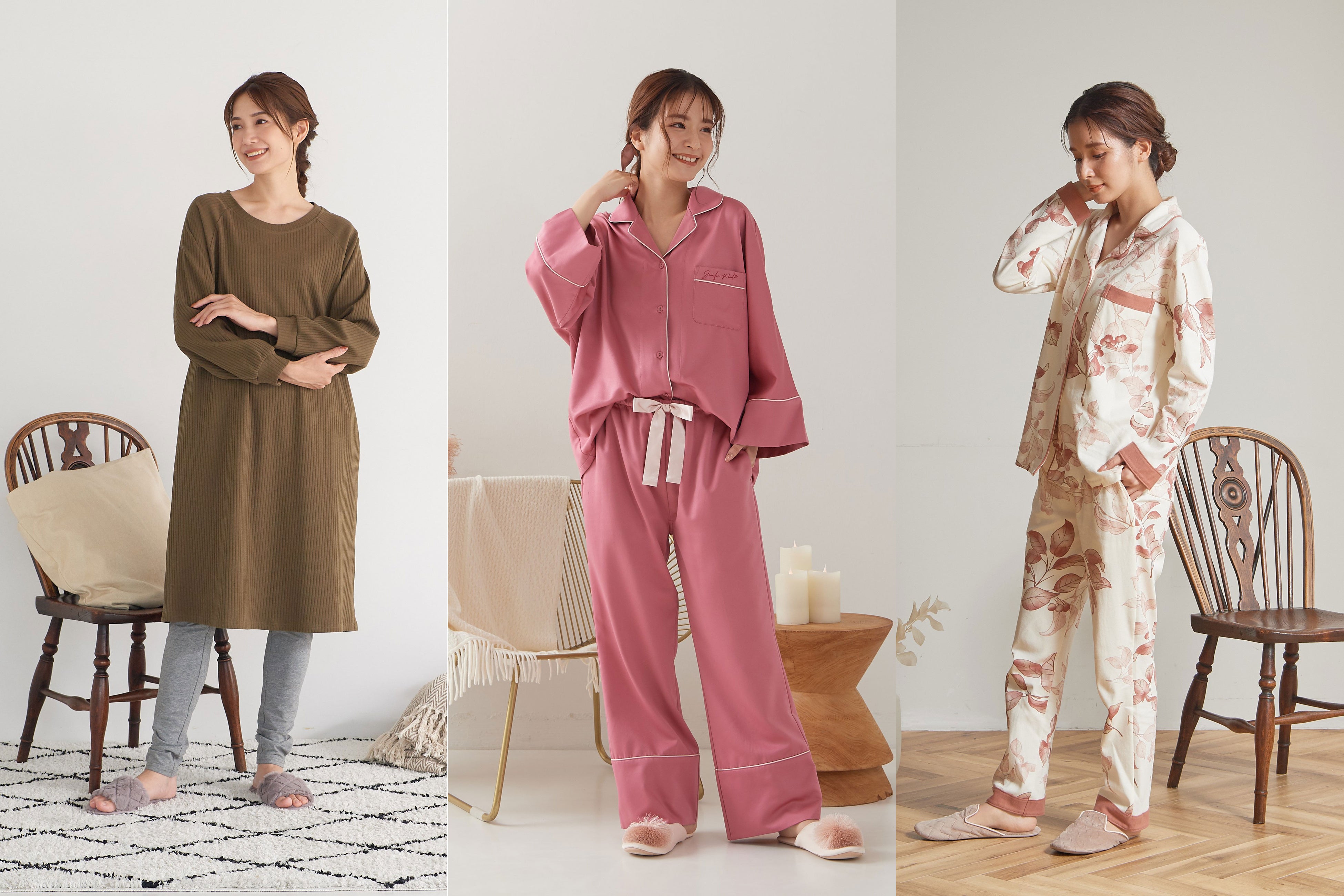 Jennifer Pamela（ジェニファーパメラ）」2023秋の新作ルームウェアが