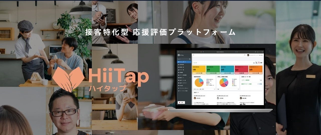 Raywward ドイツでの成功体験を経て、接客の“見える化”を日本全国へ本格展開 HiiTap(ハイタップ)東海エリア初導入決定! | RAYWARD株式会社 ...