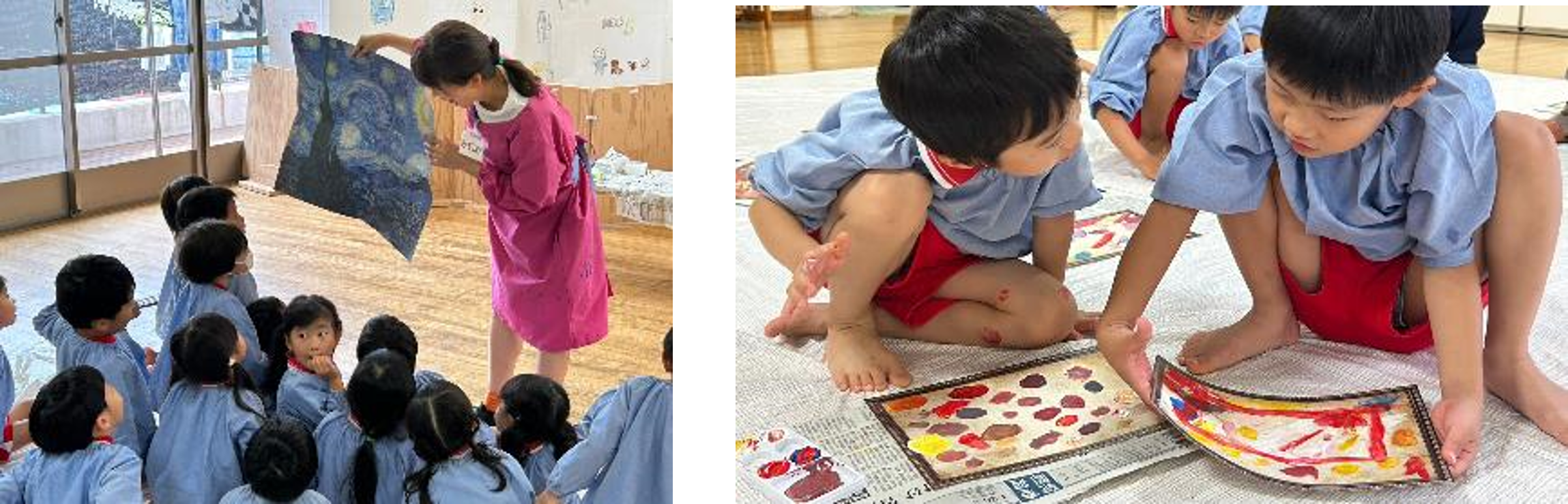 ※まつばら駅前おおぞら保育園の子どもたちの様子